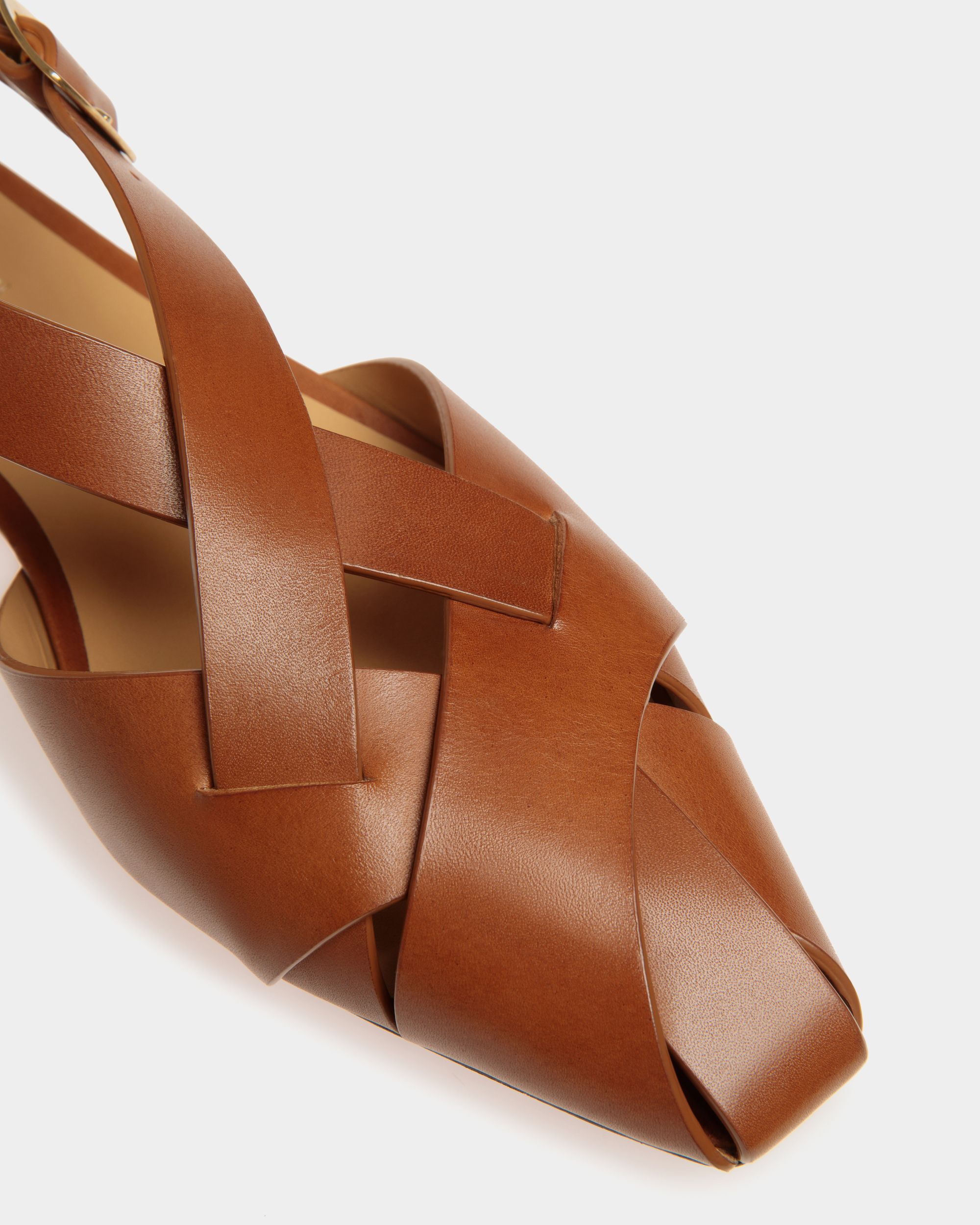 Zapato Plano Sylt De Piel Cepillada Marrón - Mujer - Bally - 06
