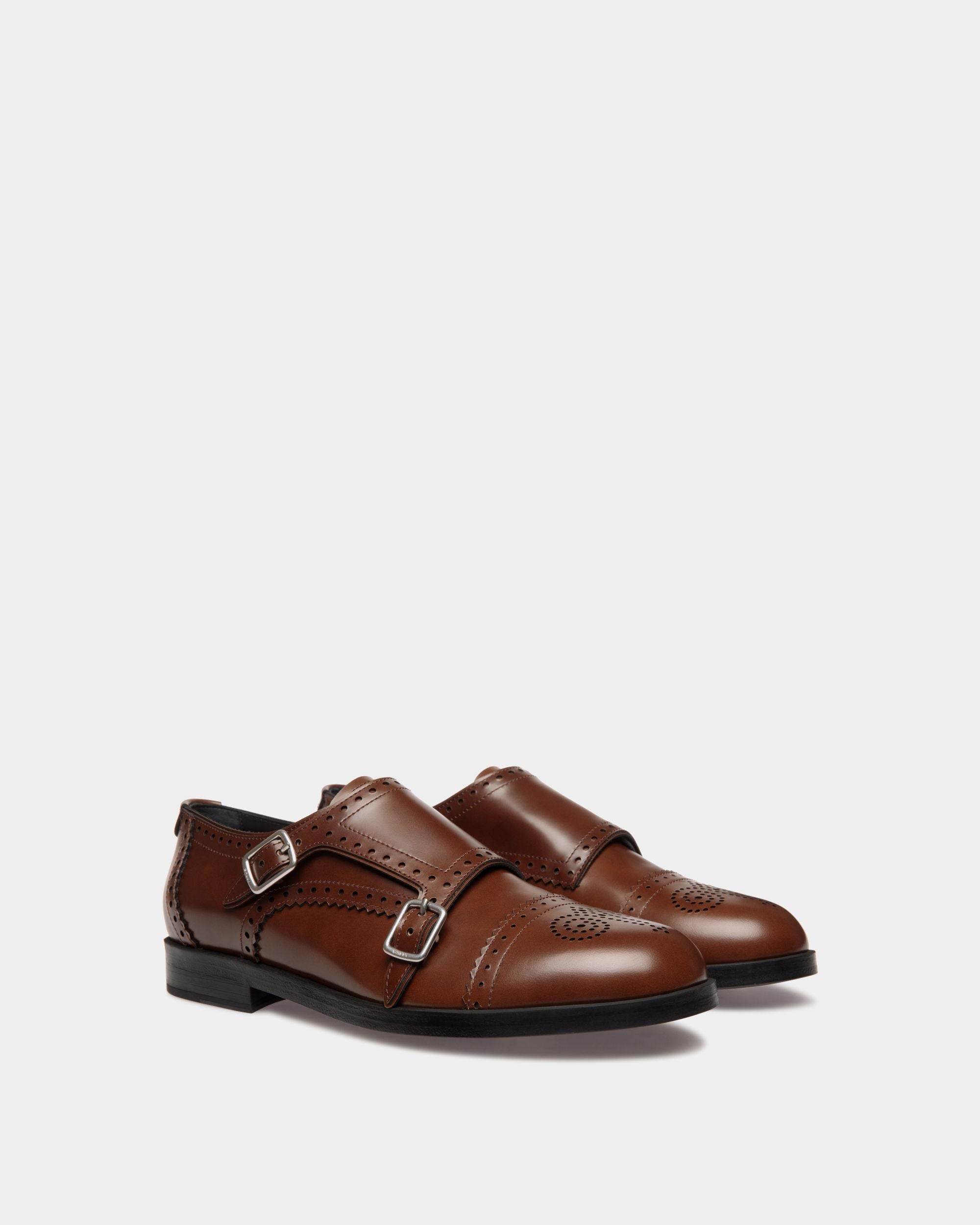 Egli Ballerina Aus Braunem Leder - Damen - Bally - 03