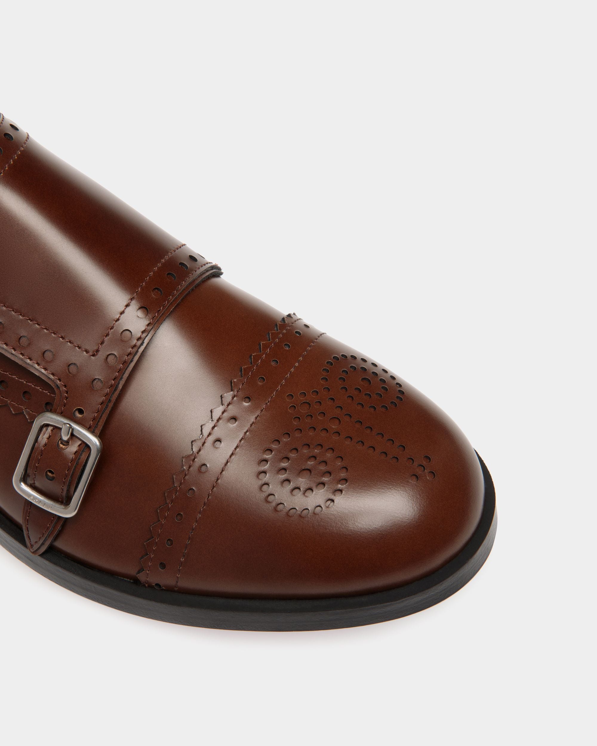 Egli Ballerina Aus Braunem Leder - Damen - Bally - 06