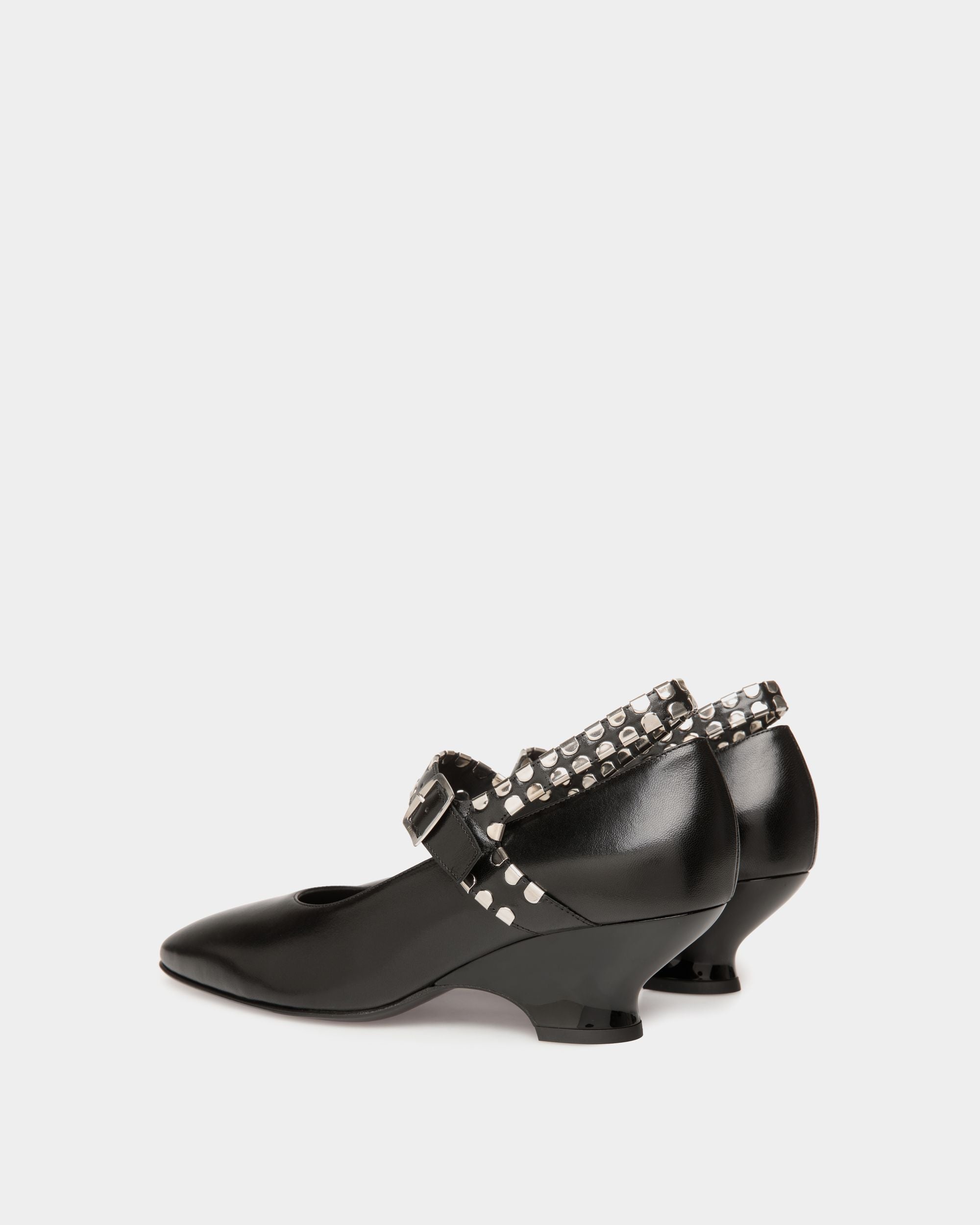 Escarpin Glendy En Cuir Noir - Femme - Bally - 03