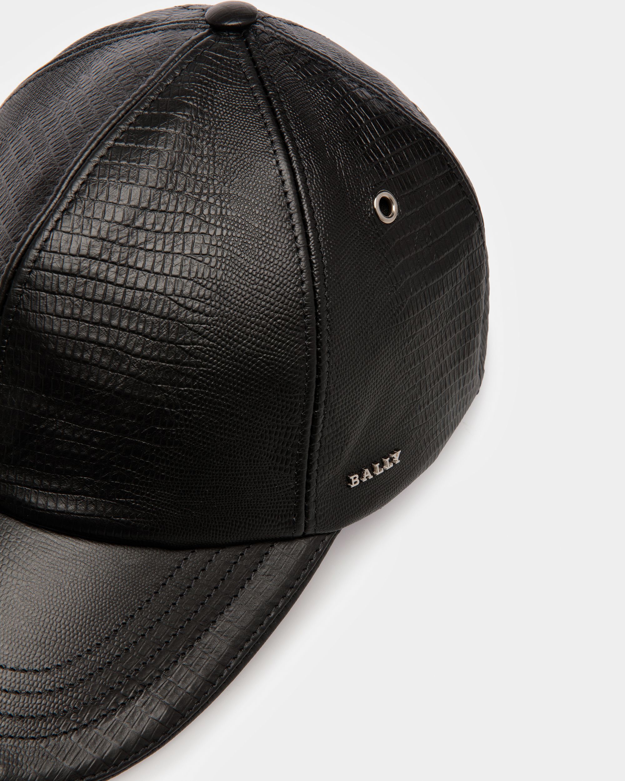Casquette De Baseball En Cuir - Femme - Bally - 03