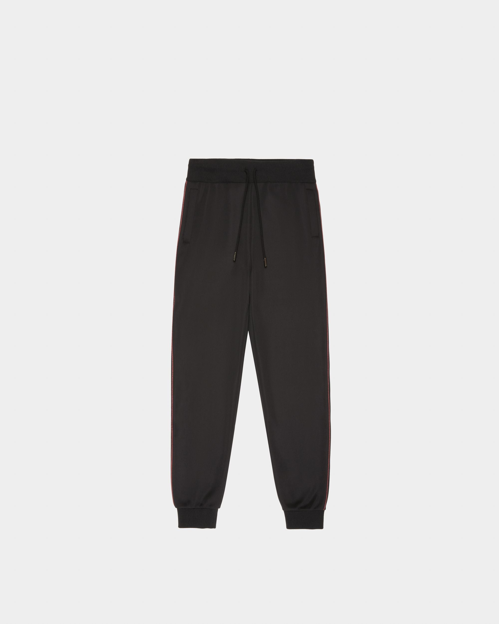 Pantalon De Survêtement En Polyester Mélangé Noir - Femme - Bally - 04