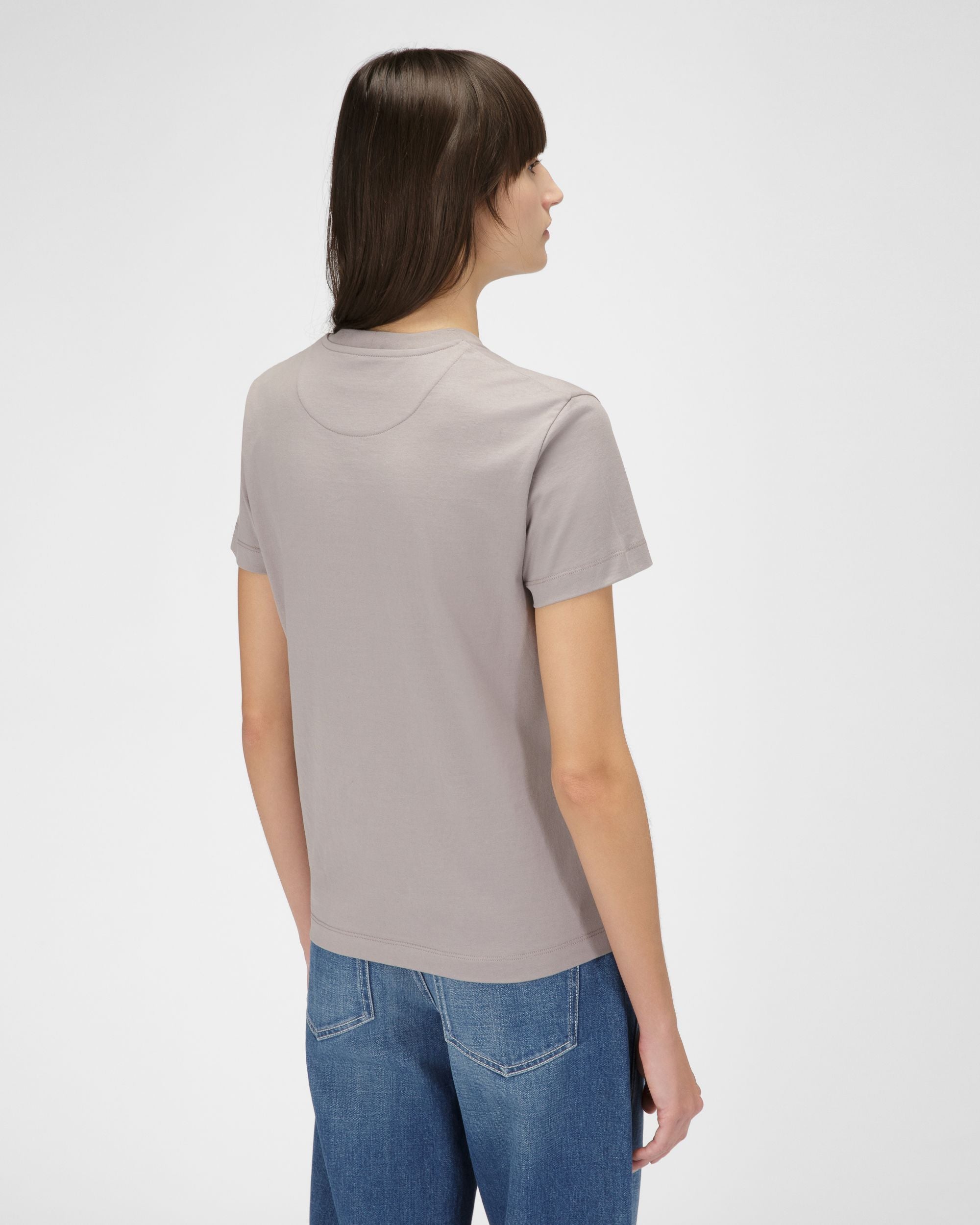 T-Shirt Au Logo Brodé - Femme - Bally - 03