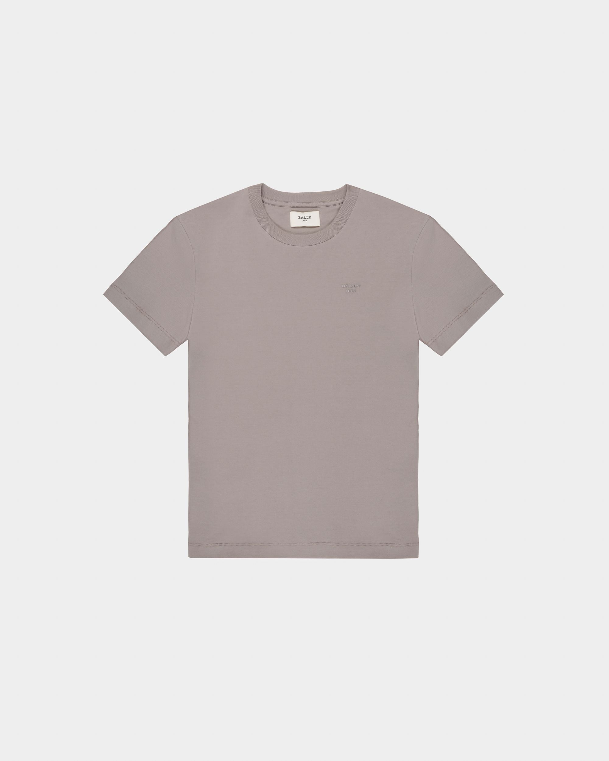 T-Shirt Au Logo Brodé - Femme - Bally - 04