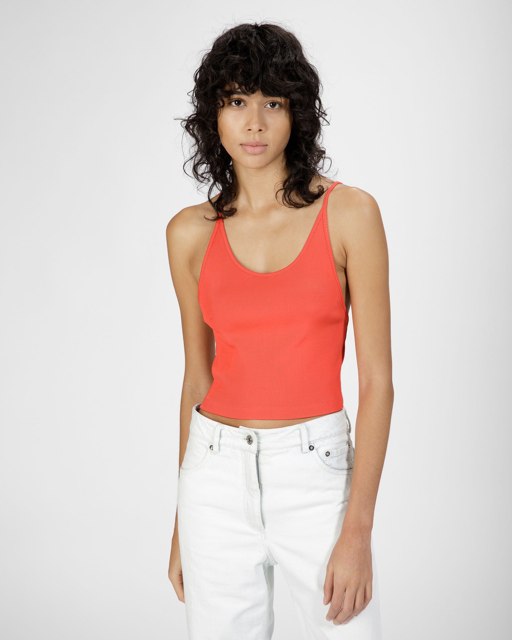 Geripptes Tanktop - Damen - Bally - 03