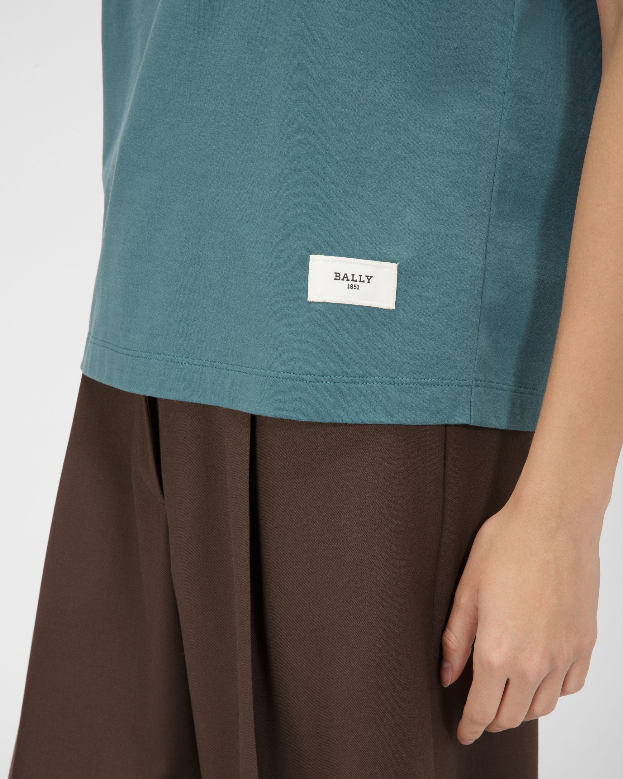 T-Shirt Avec Motif Du Logo - Femme - Bally - 02