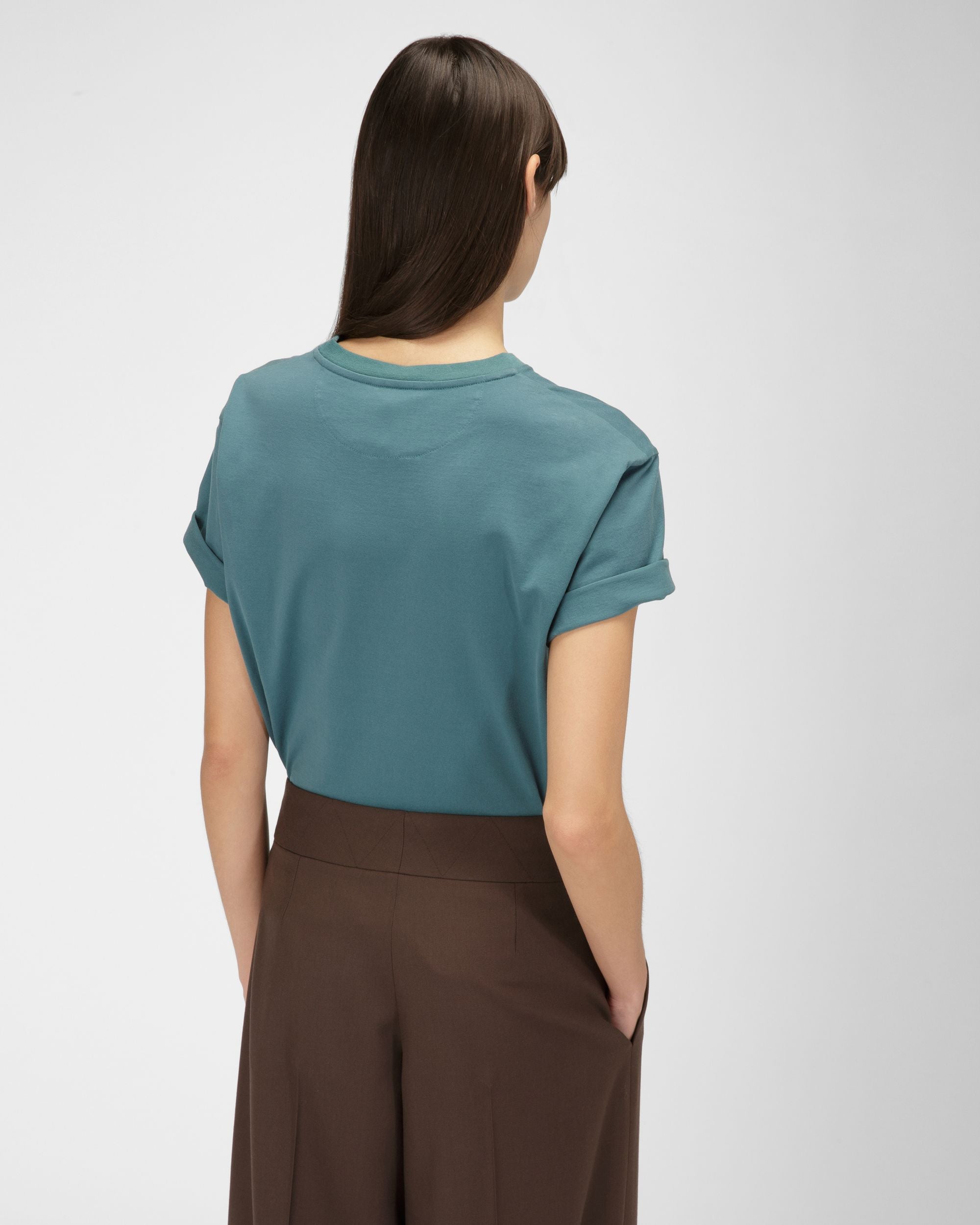 T-Shirt Avec Motif Du Logo - Femme - Bally - 03