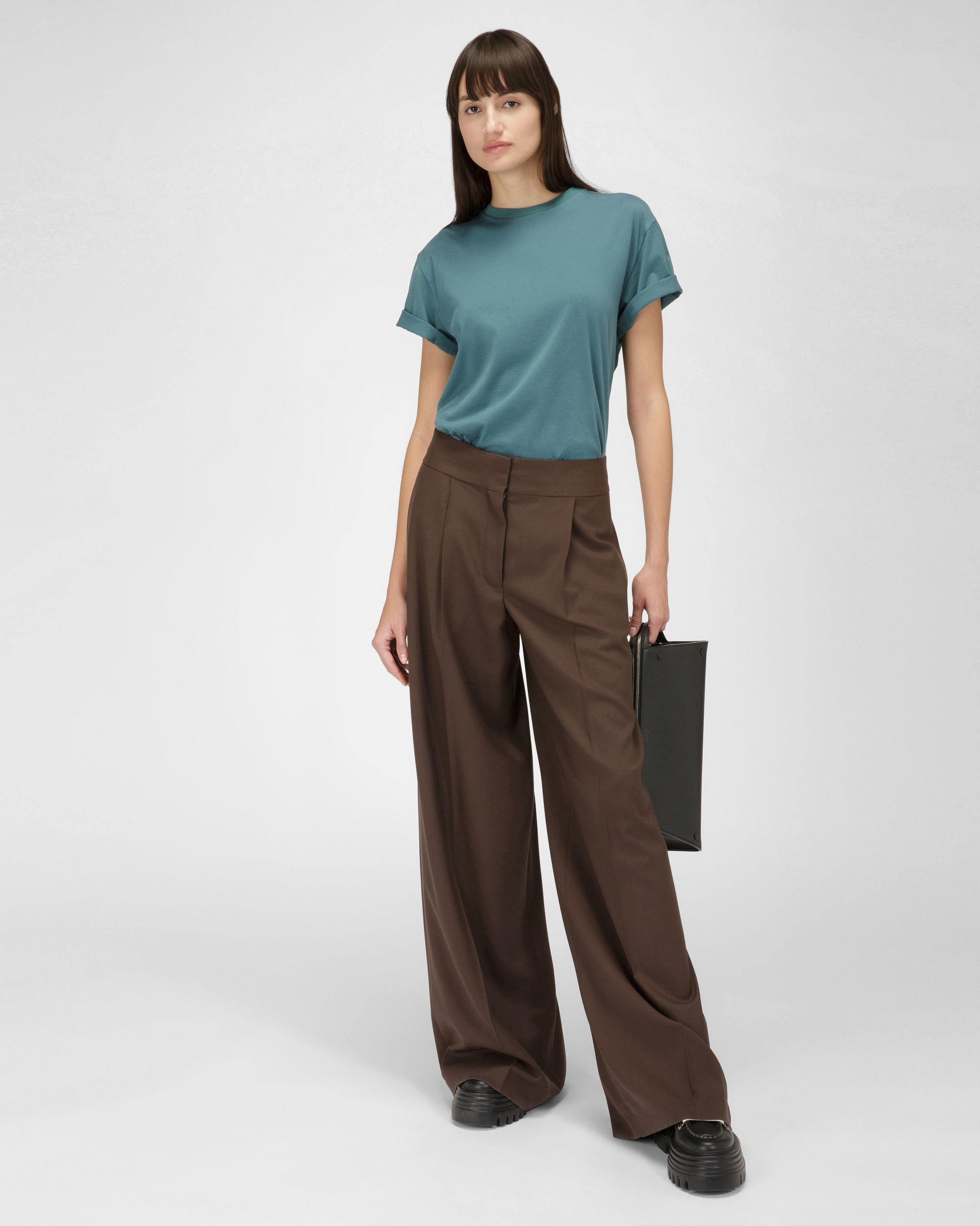 T-Shirt Avec Motif Du Logo - Femme - Bally - 05