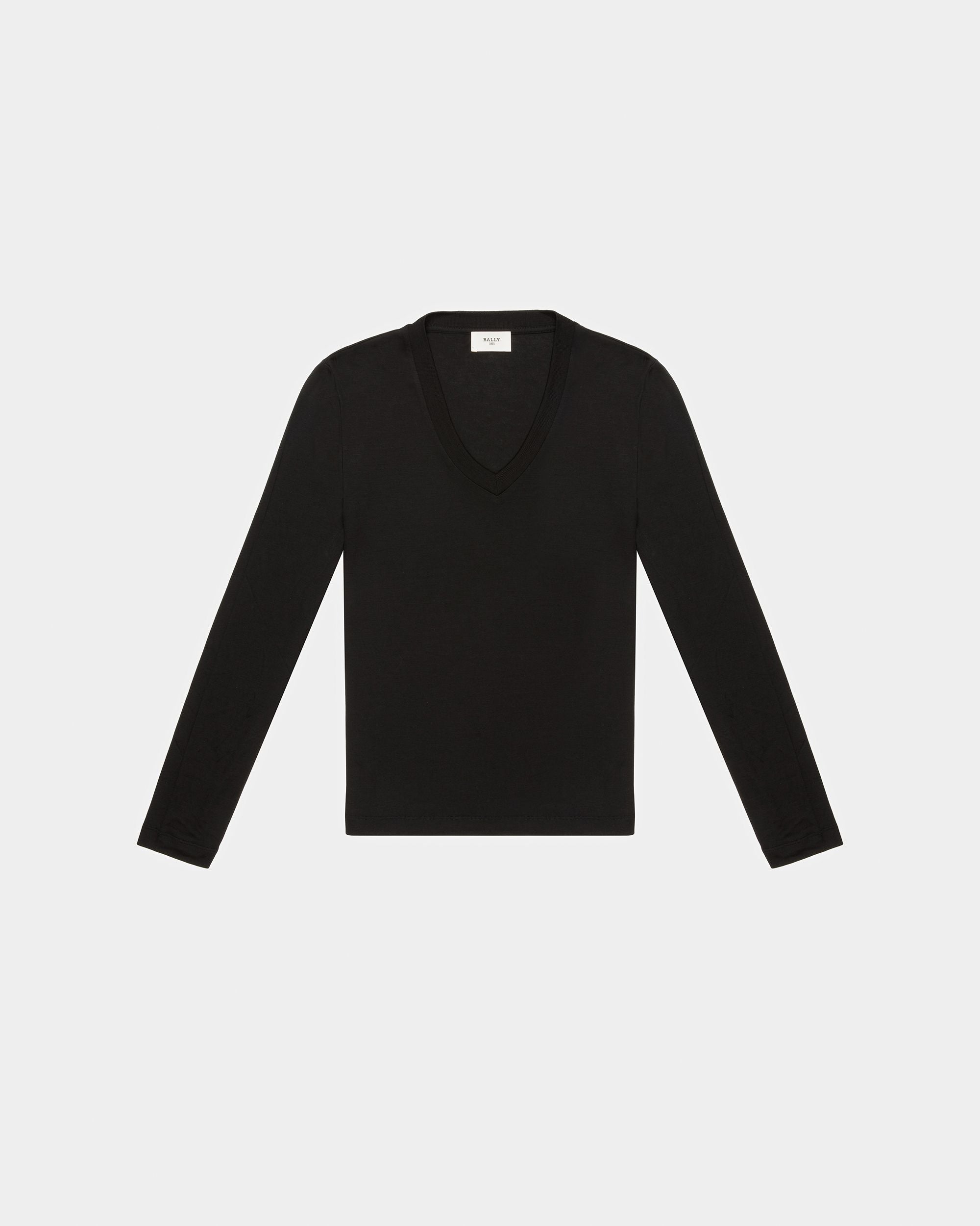 T-Shirt En Lyocell - Femme - Bally - 01