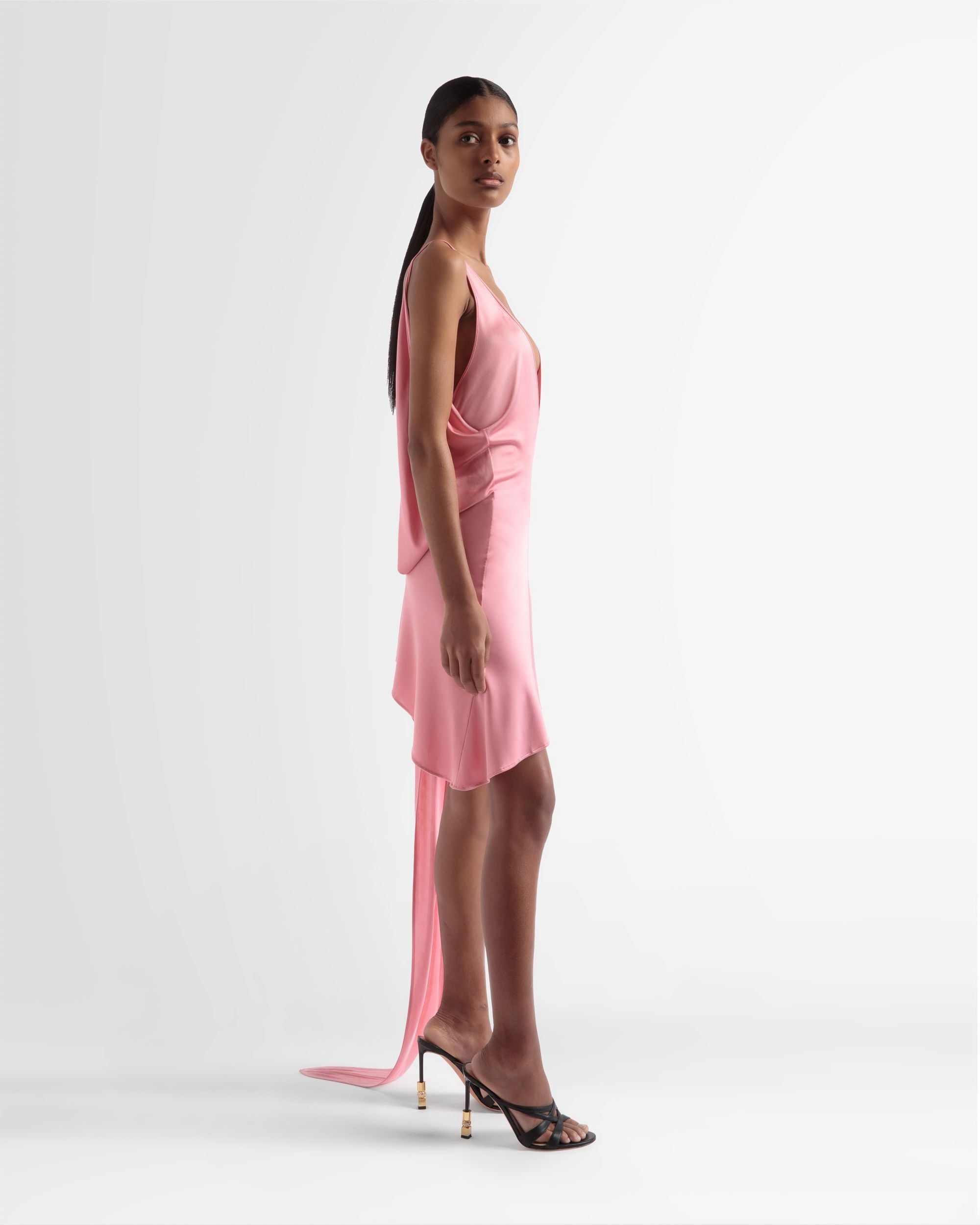 Rückenfreies Kleid In Rosa - Damen - Bally - 04