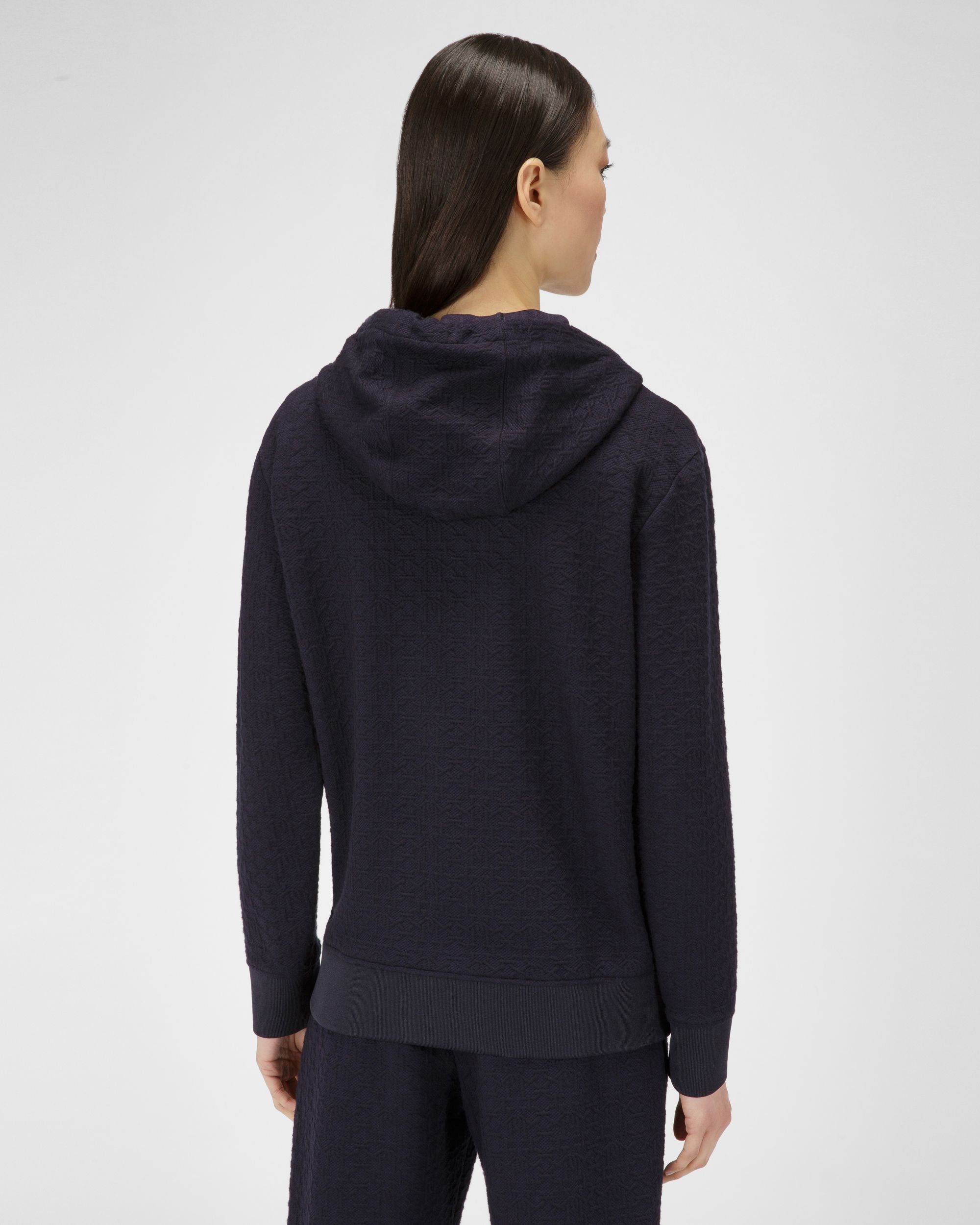Sweat-Shirt En Polyamide Mélangé Noir - Femme - Bally - 03