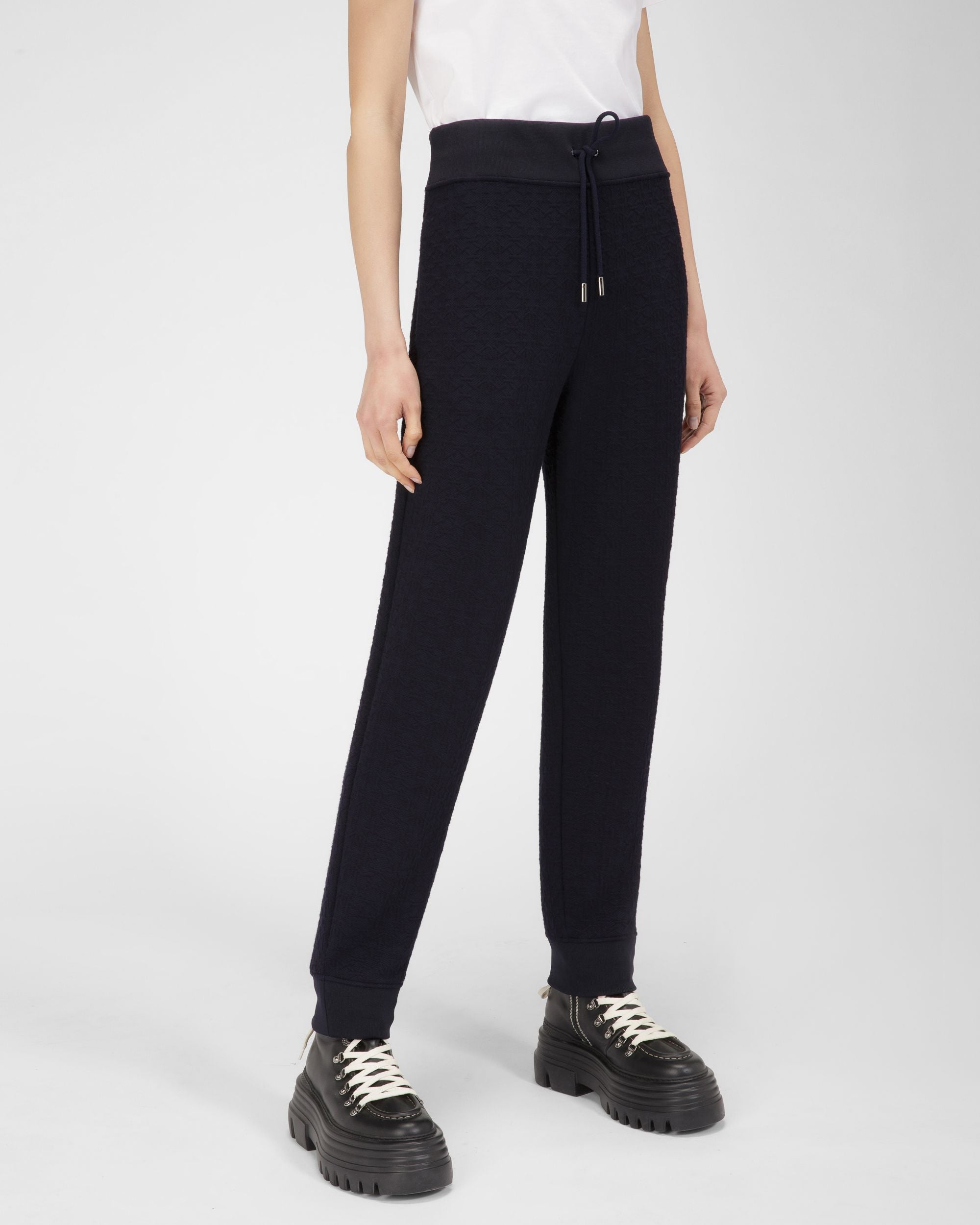 Pantalon En Polyamide Noir - Femme - Bally - 01