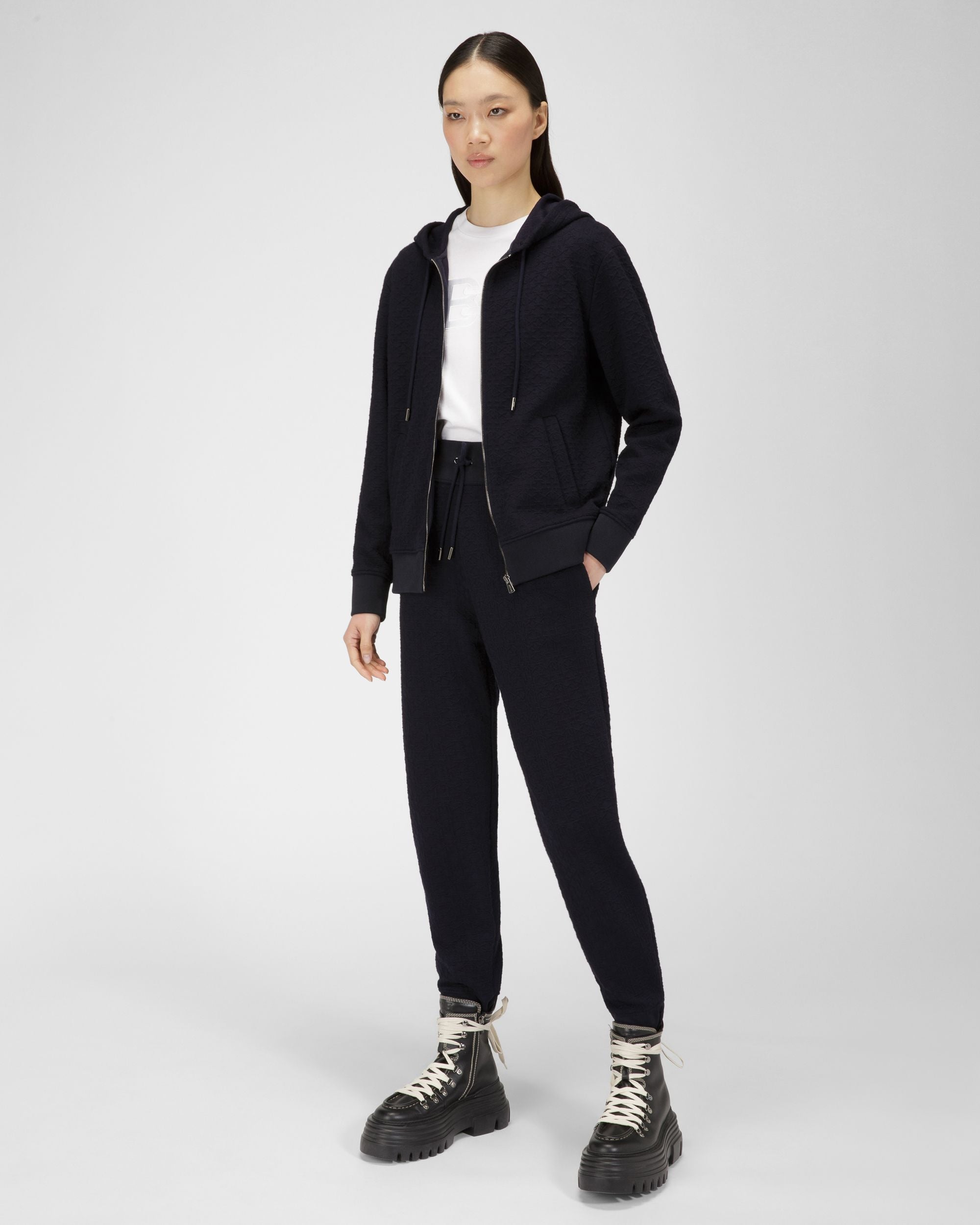 Pantalon En Polyamide Noir - Femme - Bally - 04