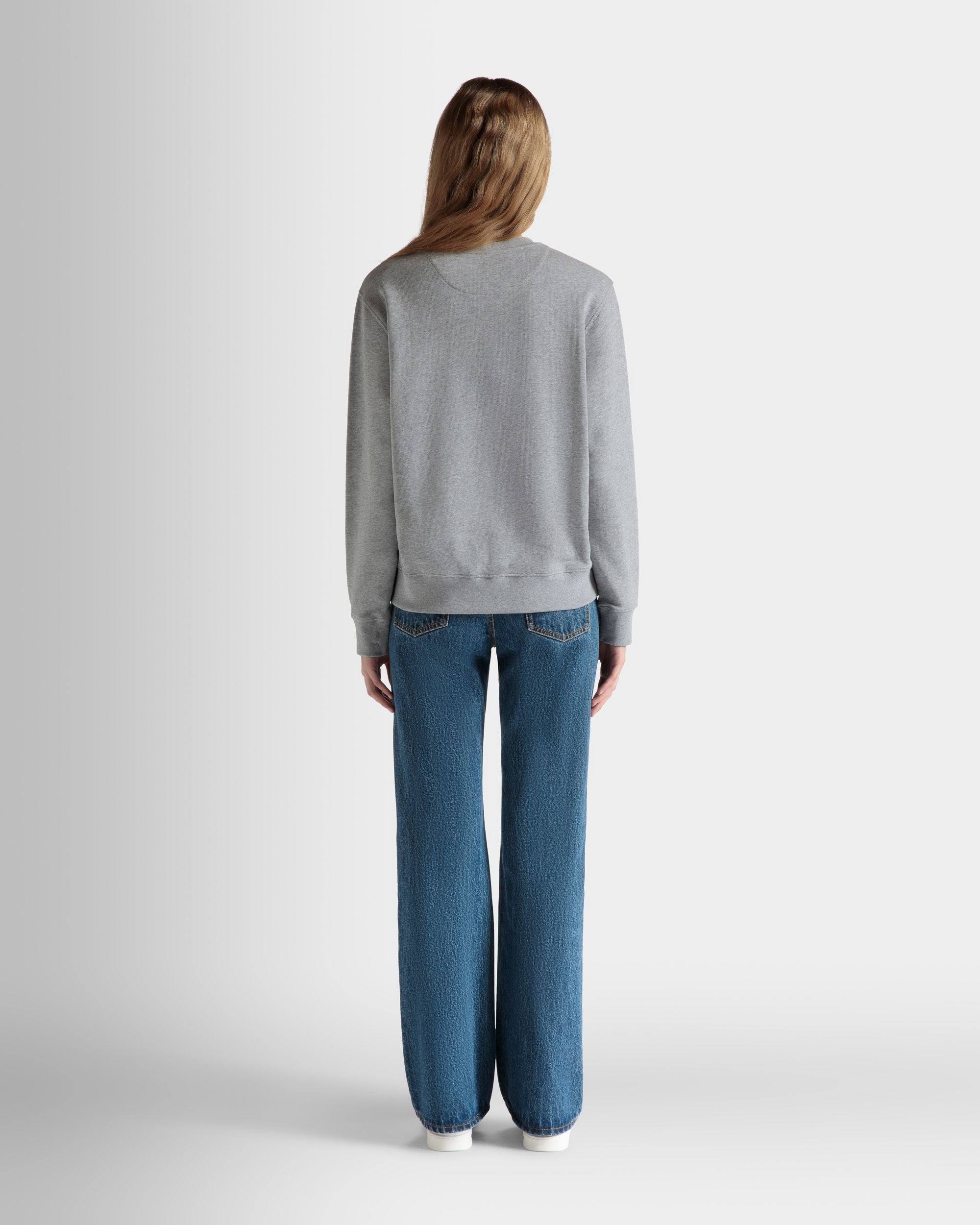 Crewneck in Strawberry Print Cotton - Women's - Bally - 06