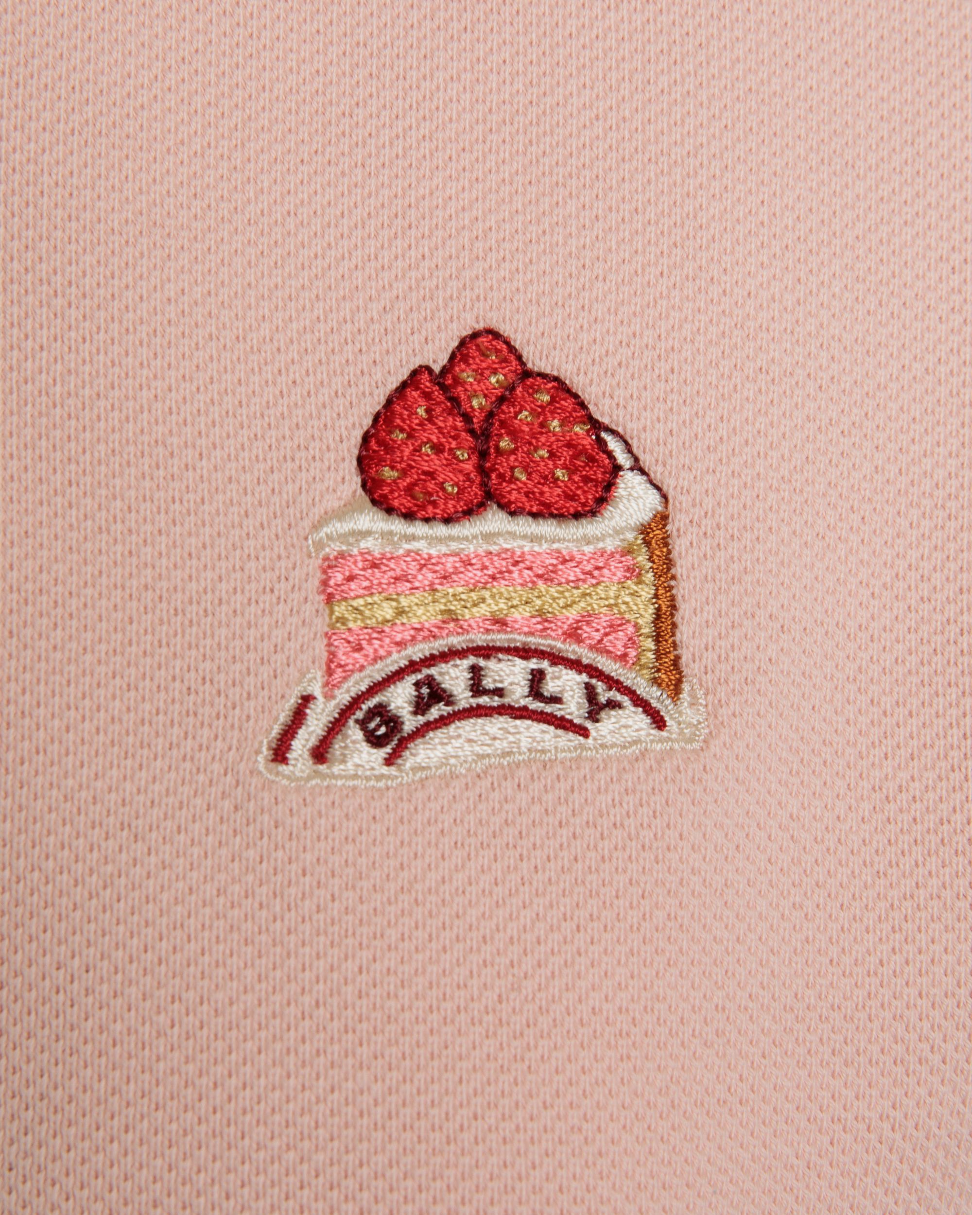 Polo Avec Bally Cake En Coton Dusty Petal - Femme - Bally - 04