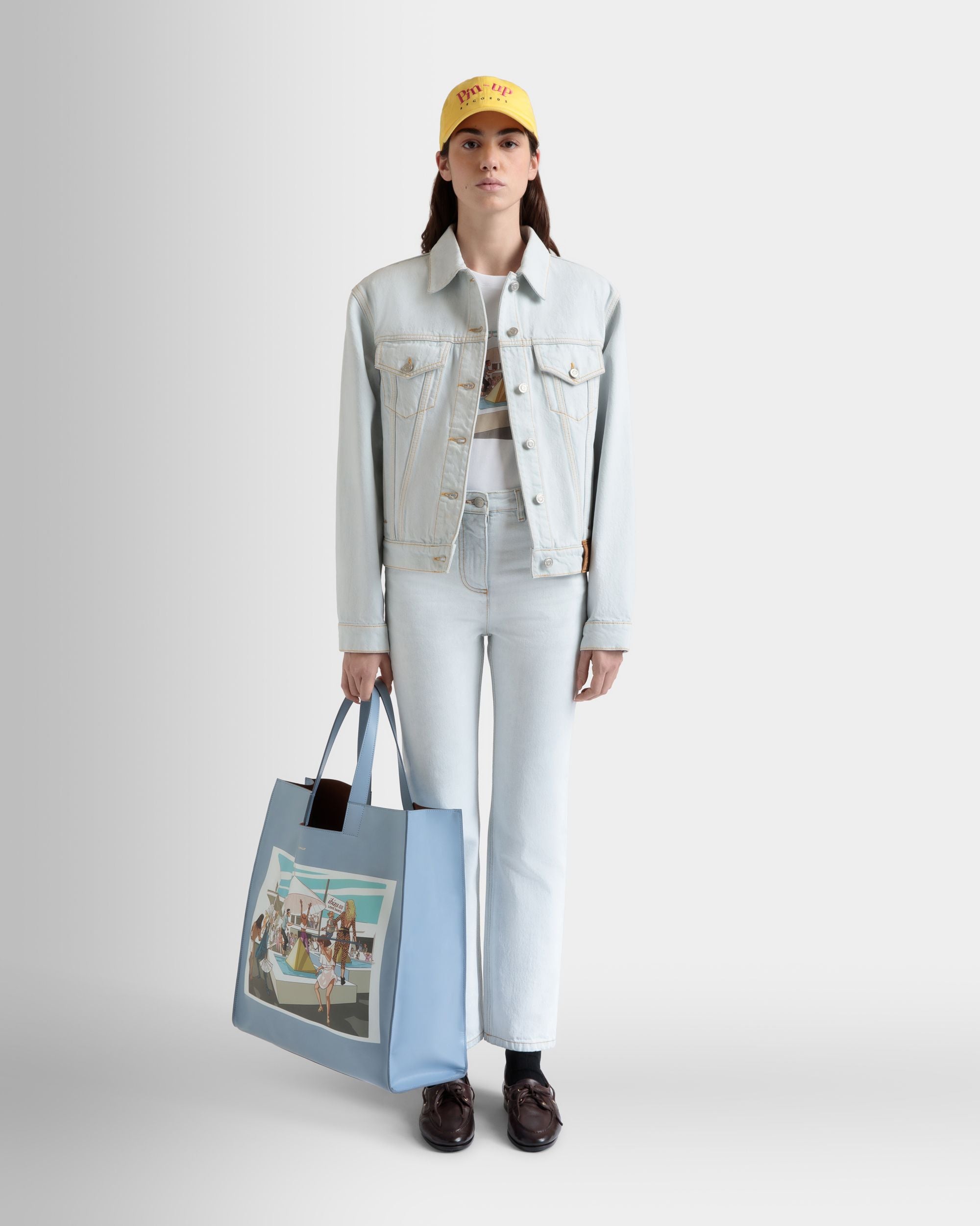 T-Shirt DJ Leo Mas X Bally En Coton Blanc Avec Imprimé Dancing Amnesia - Femme - Bally - 02