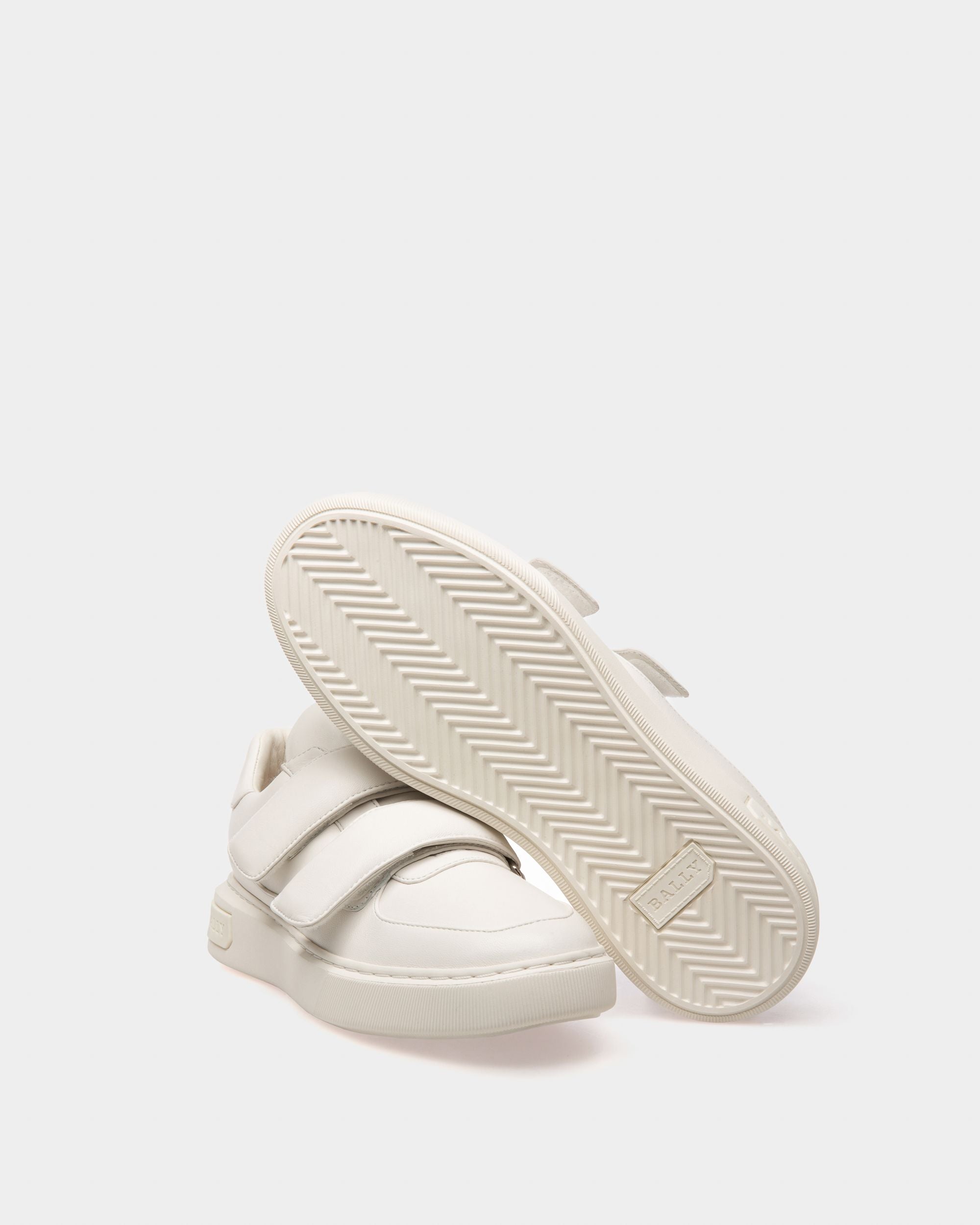 Maylor Sneakers En Cuir Blanc - Femme - Bally - 05