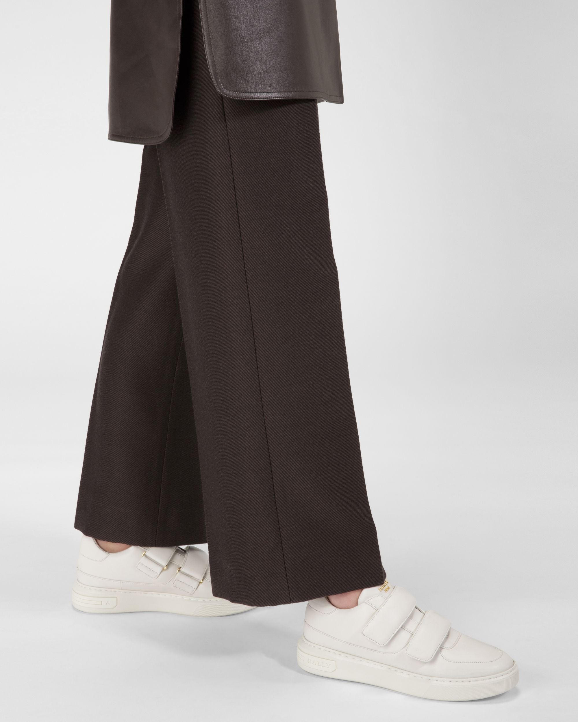 Maylor Sneakers En Cuir Blanc - Femme - Bally - 07