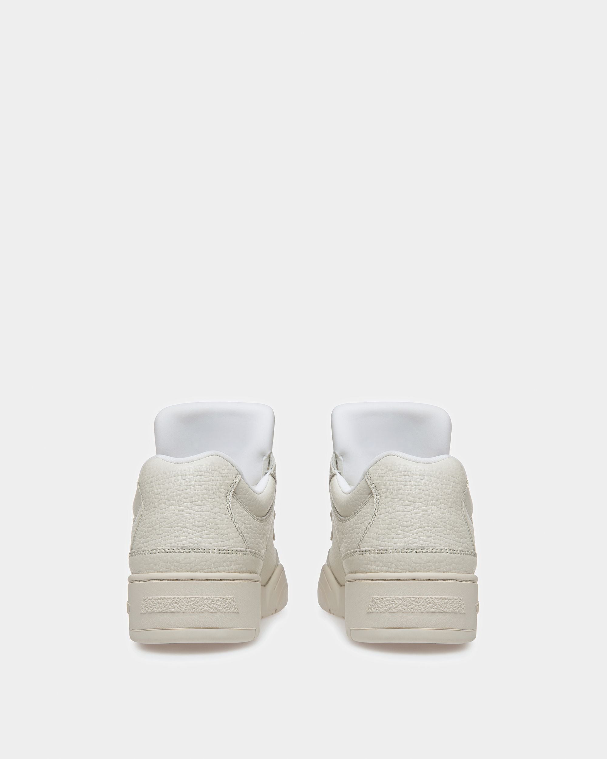 Kiro Zapatillas De Piel En Blanco Empolvado - Mujer - Bally - 04