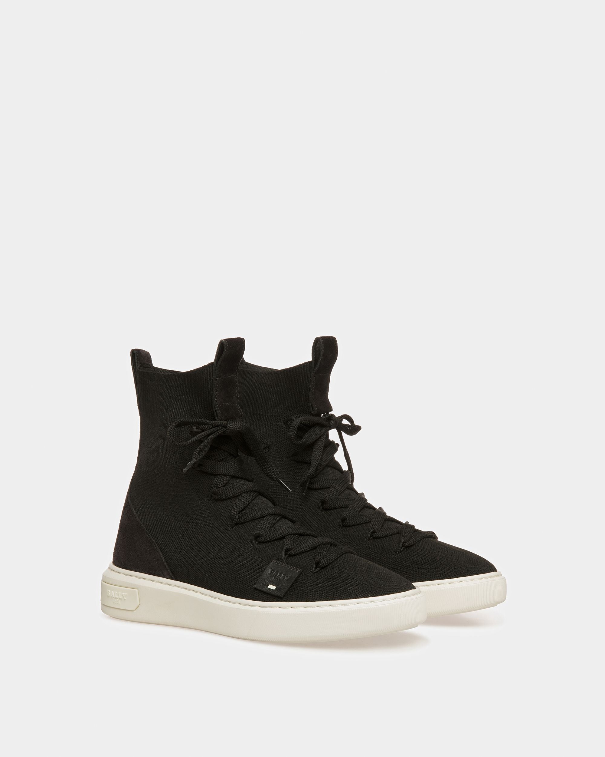 Mitys Sneakers Aus Leder In Schwarz - Damen - Bally - 08