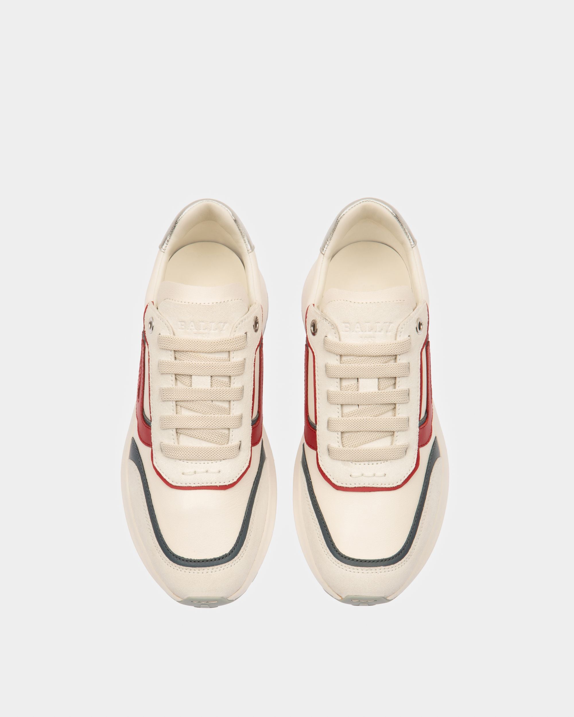 Demmy Sneakers En Cuir Blanc - Femme - Bally - 02