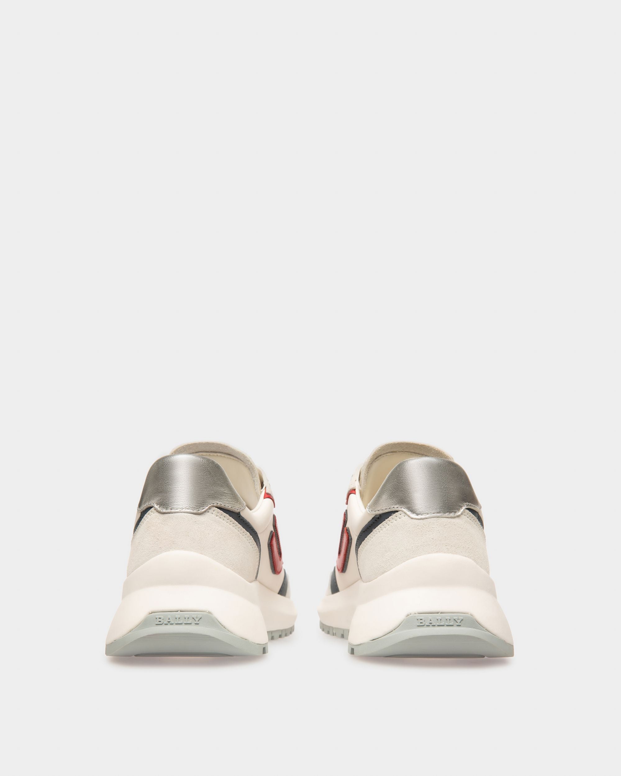Demmy Sneakers En Cuir Blanc - Femme - Bally - 04