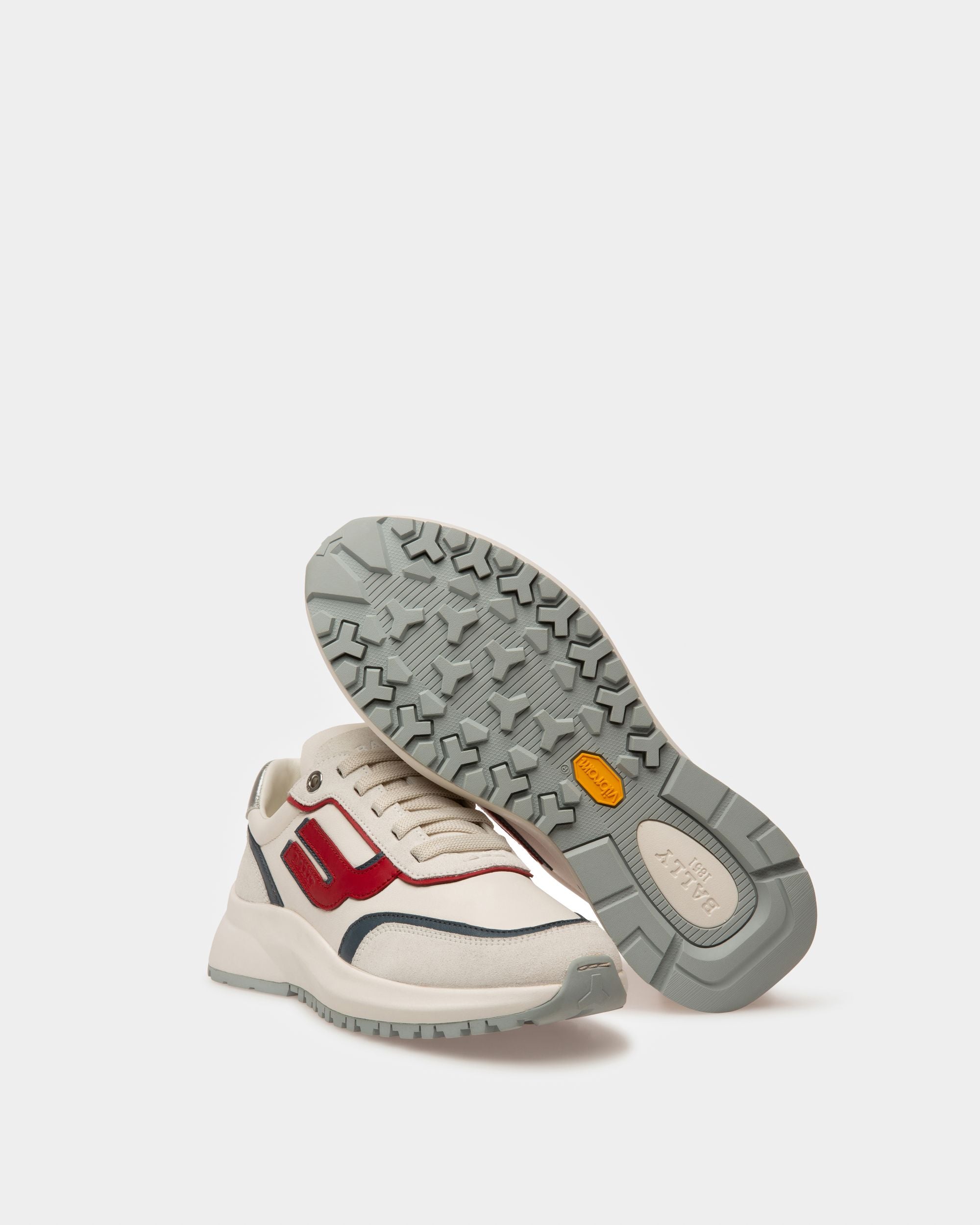Demmy Sneakers En Cuir Blanc - Femme - Bally - 05