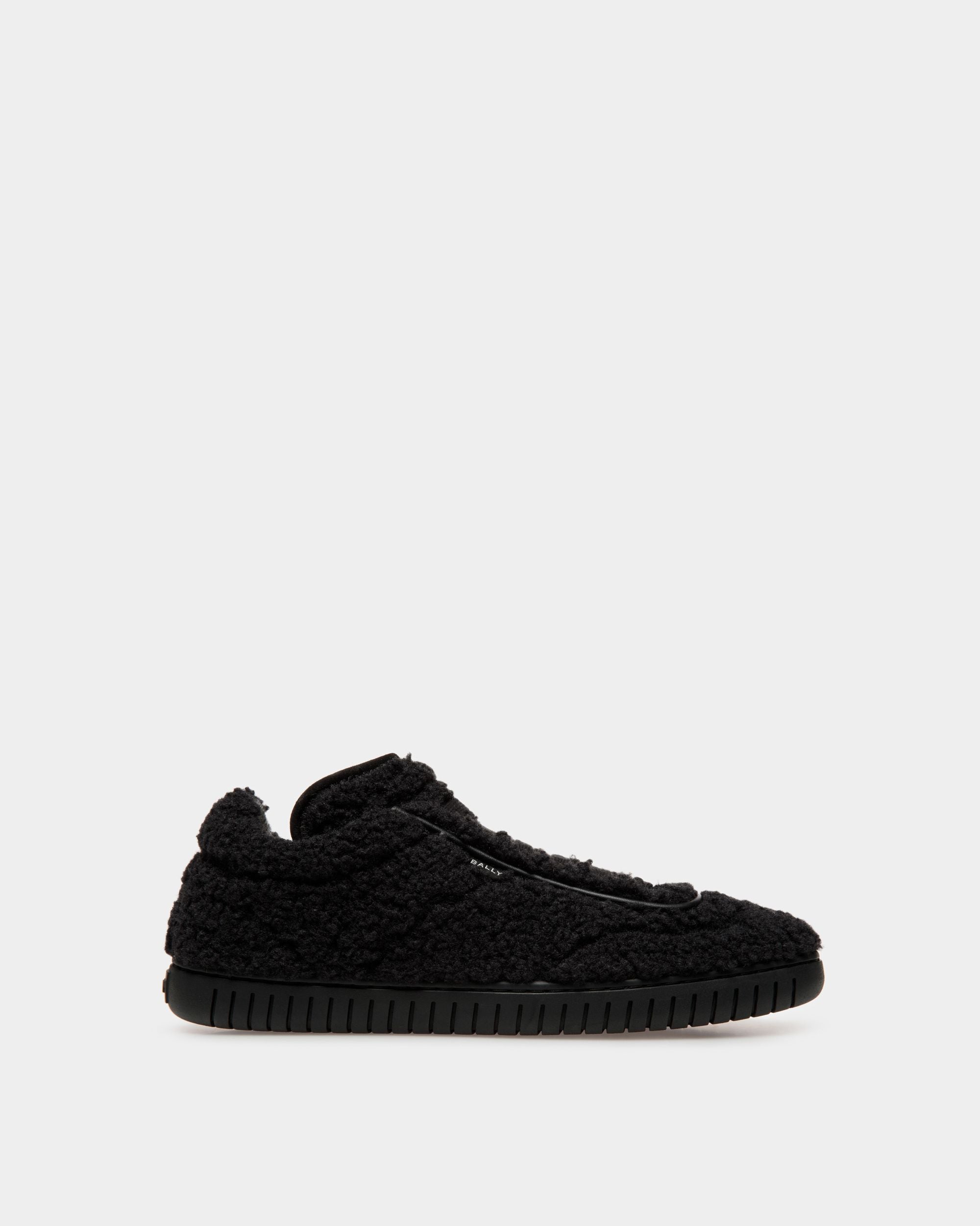 Player Sneakers In Black Synthetic Fur - Women's - Bally - 01