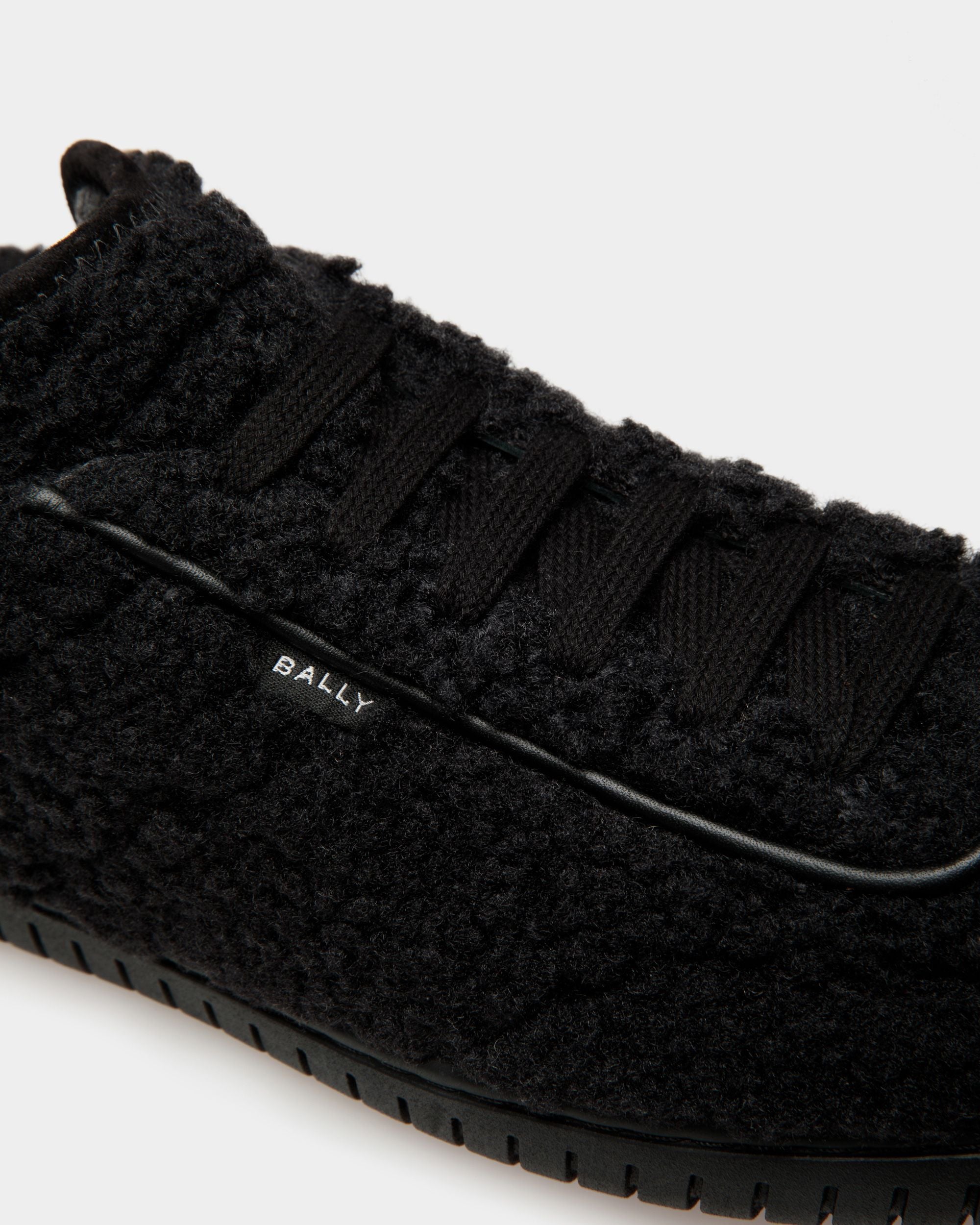 Player Sneakers In Black Synthetic Fur - Women's - Bally - 05