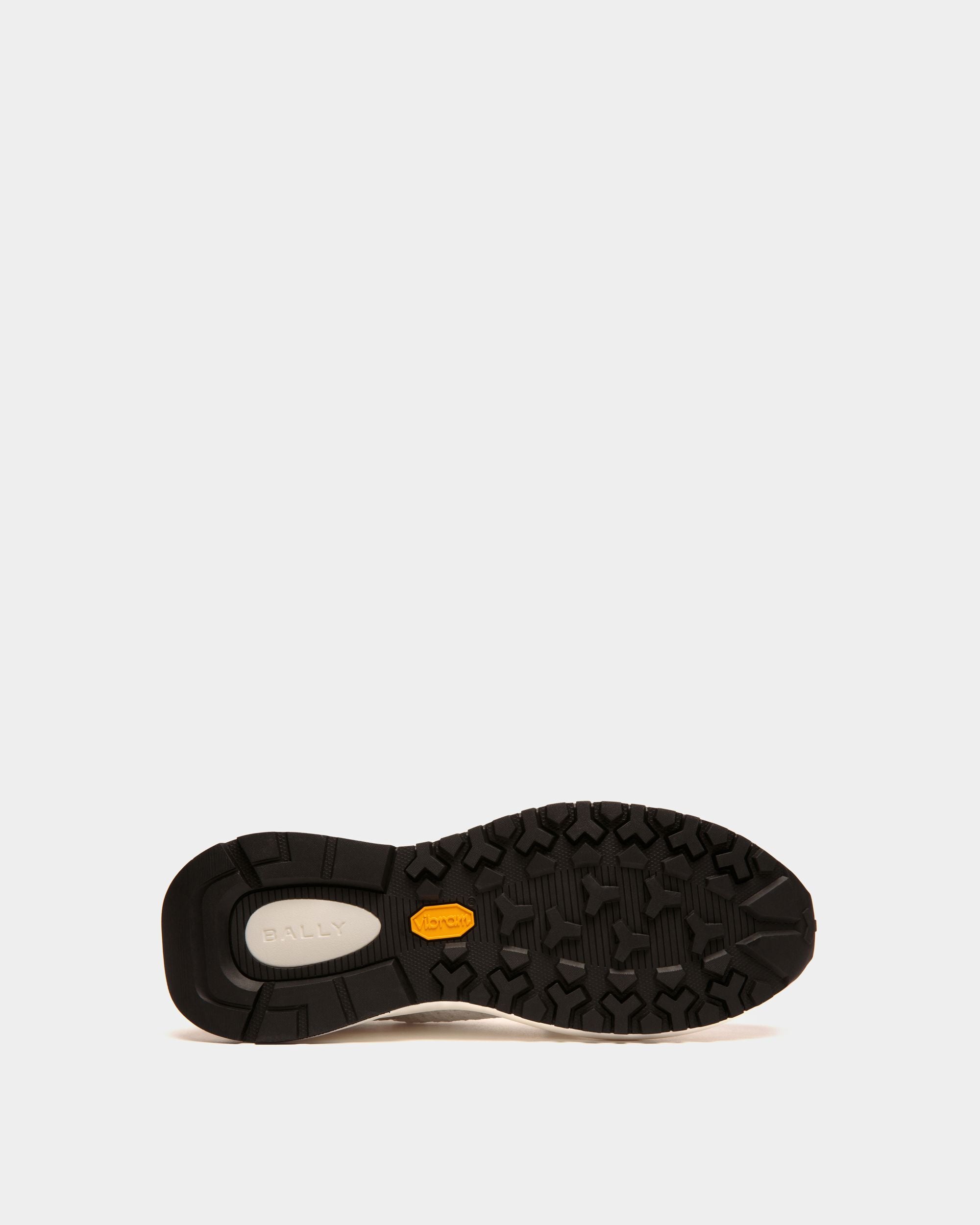Outline Sneaker Aus Strickgewebe In Weiß - Damen - Bally - 04