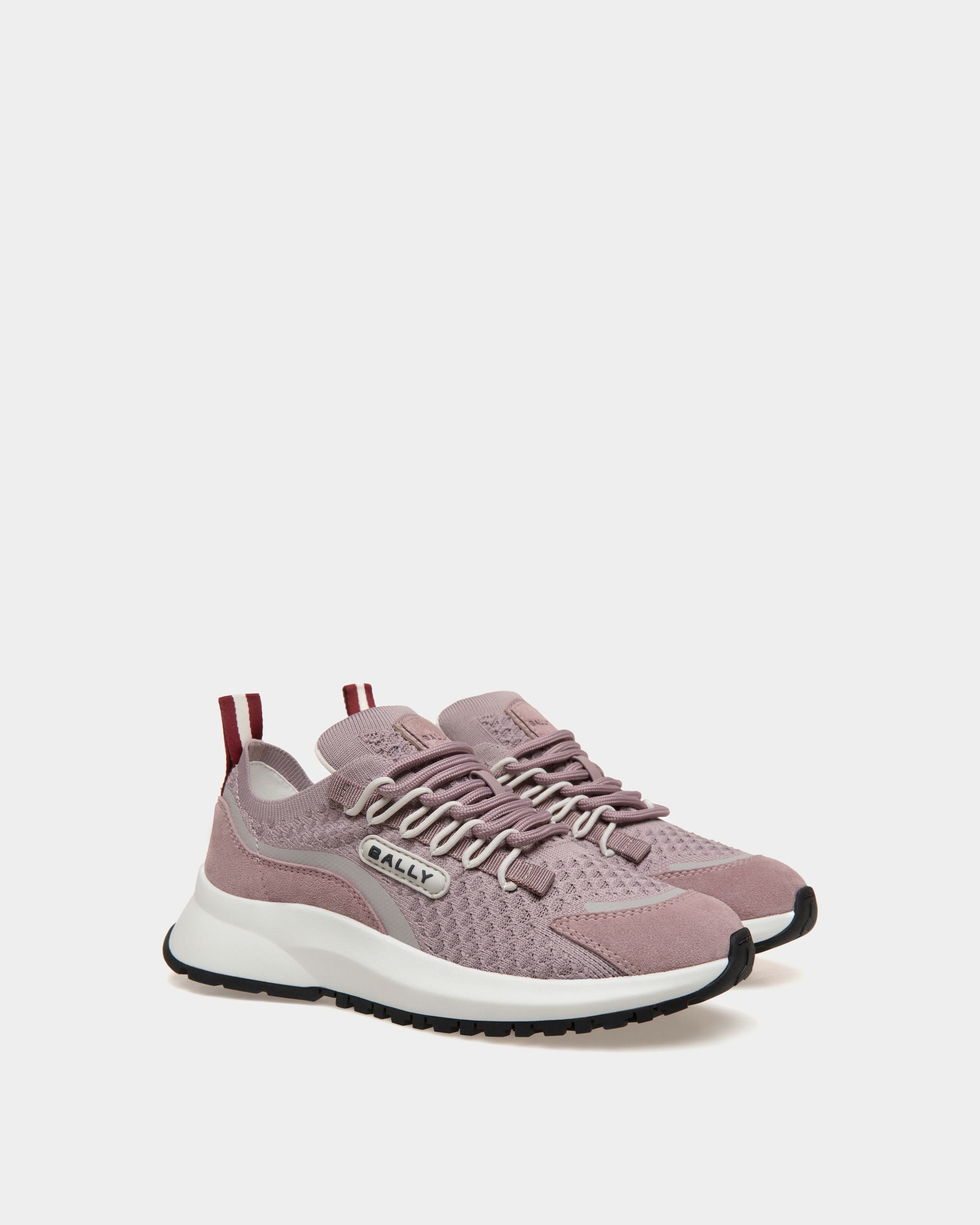 Outline Low-Top-Sneaker Aus Strickgewebe - Damen - Bally - 02