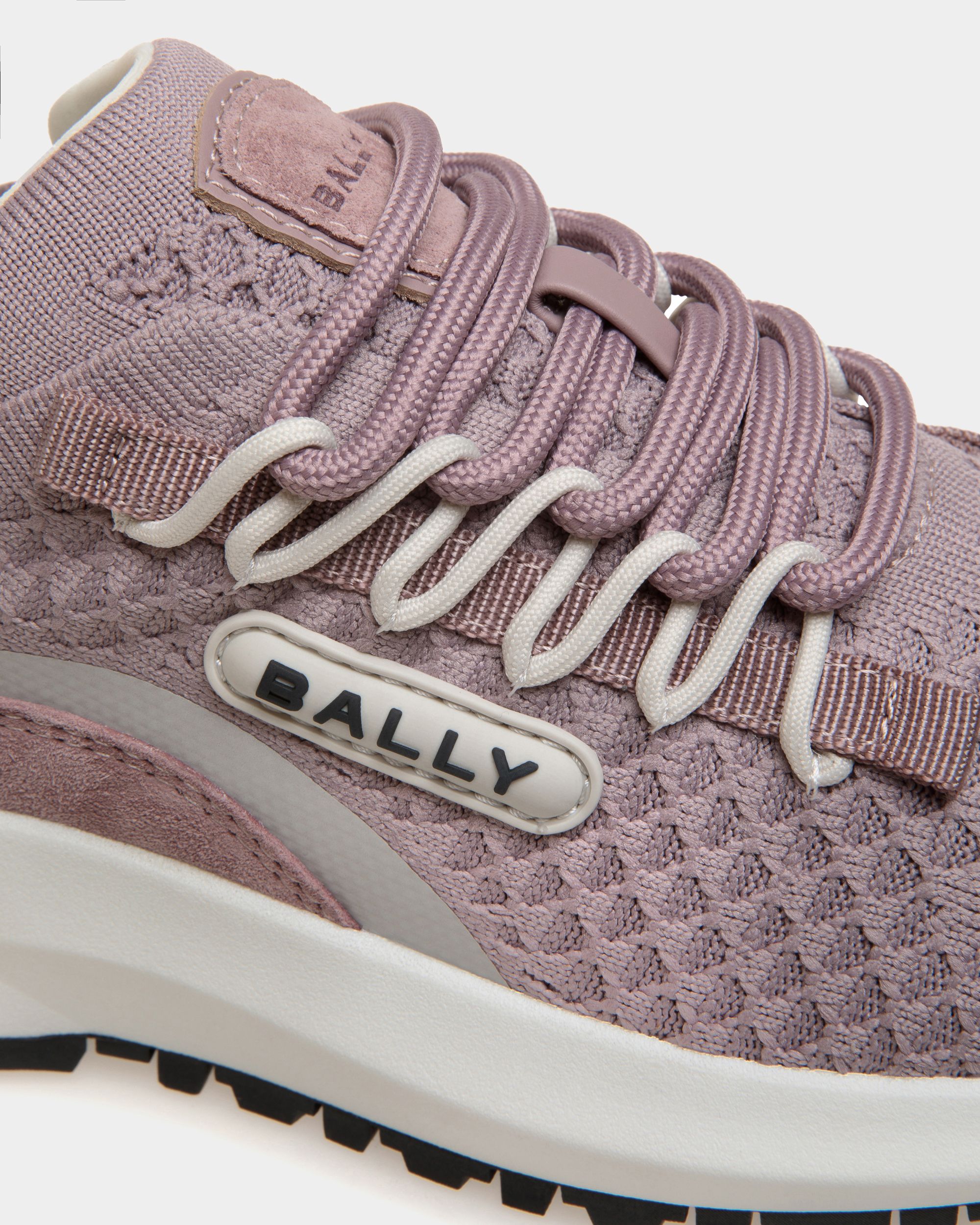 Outline Low-Top-Sneaker Aus Strickgewebe - Damen - Bally - 05