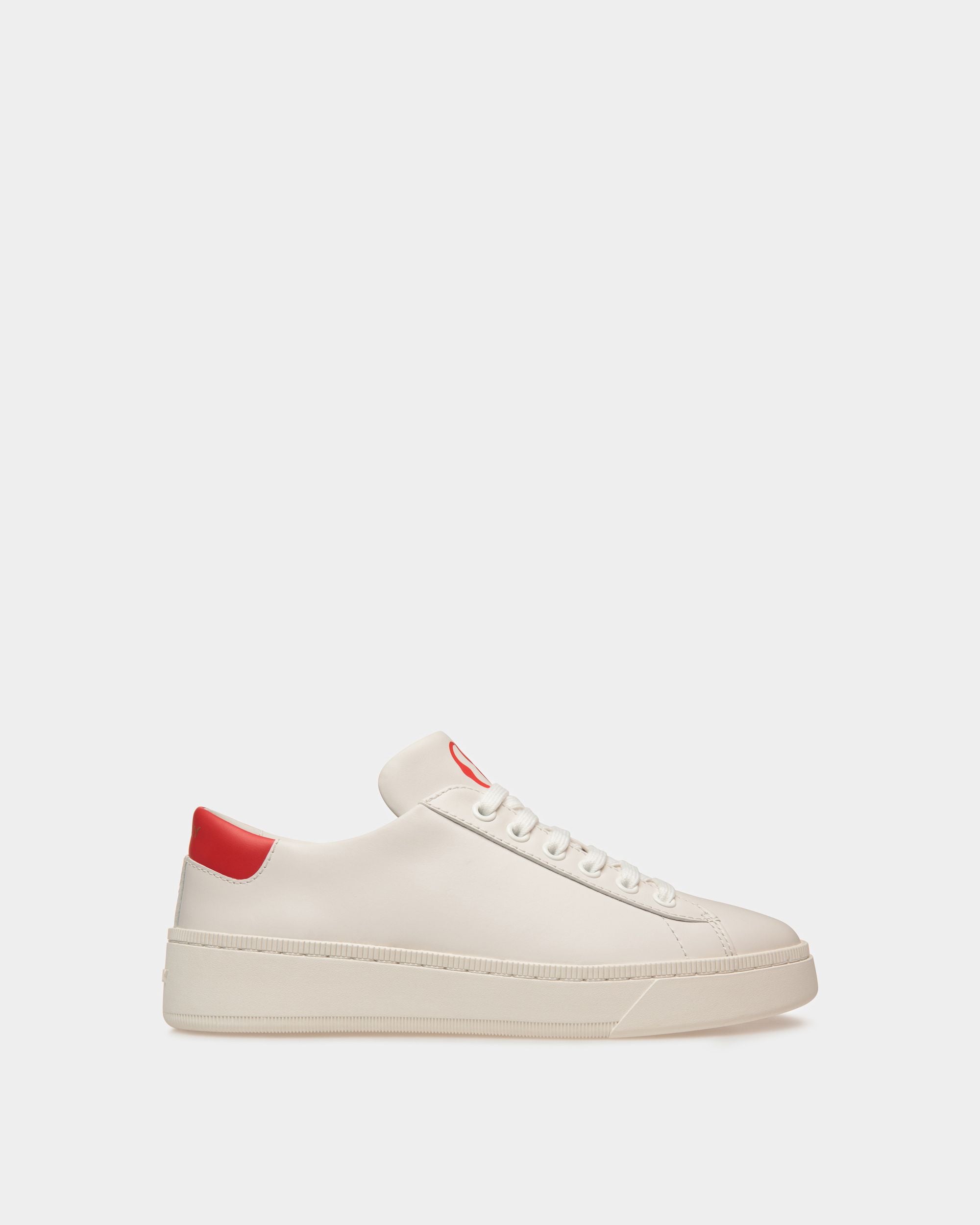 Raise Sneaker Aus Weißem Leder - Damen - Bally - 01