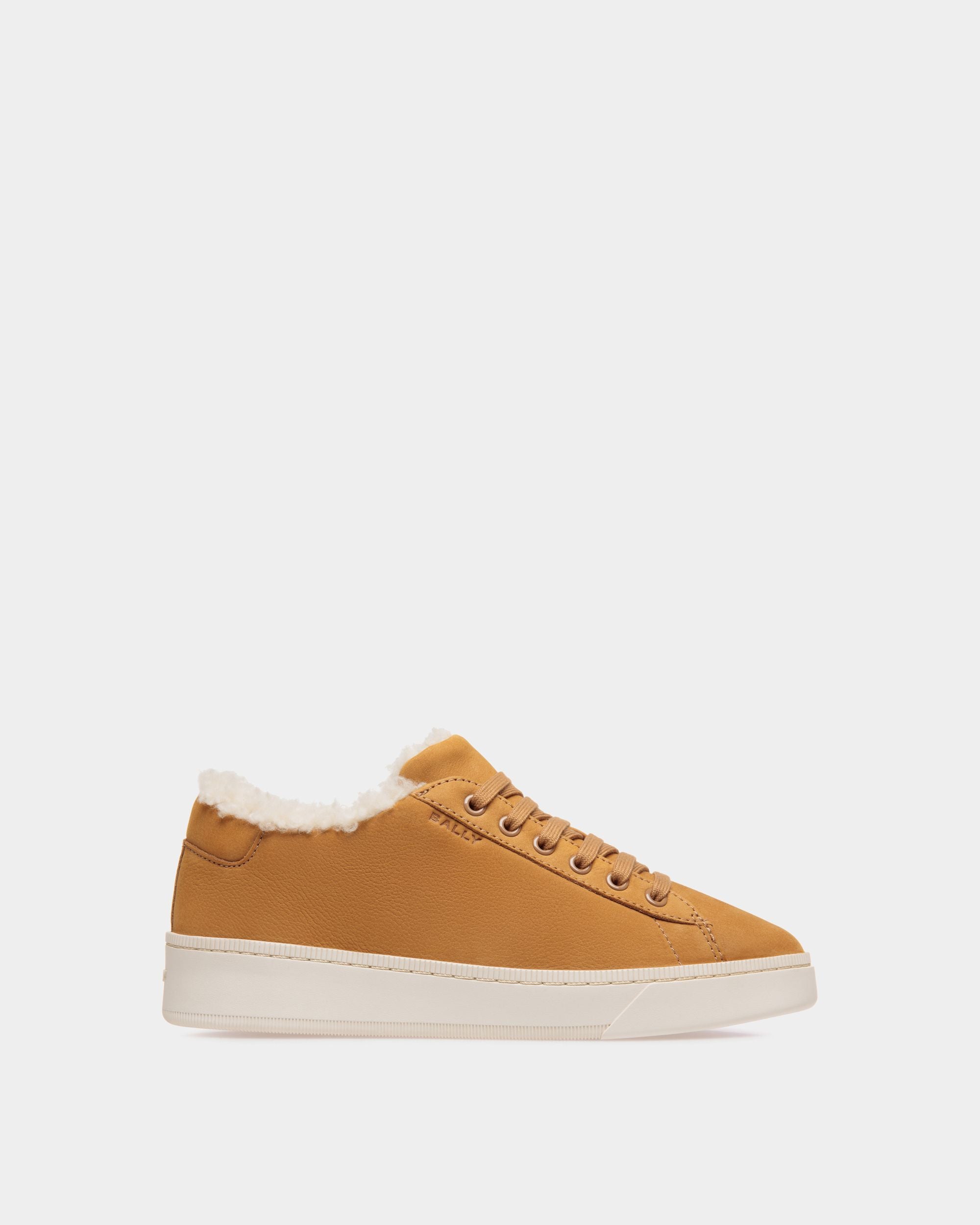 Raise Sneaker In Brown Leather - Women's - Bally - 01