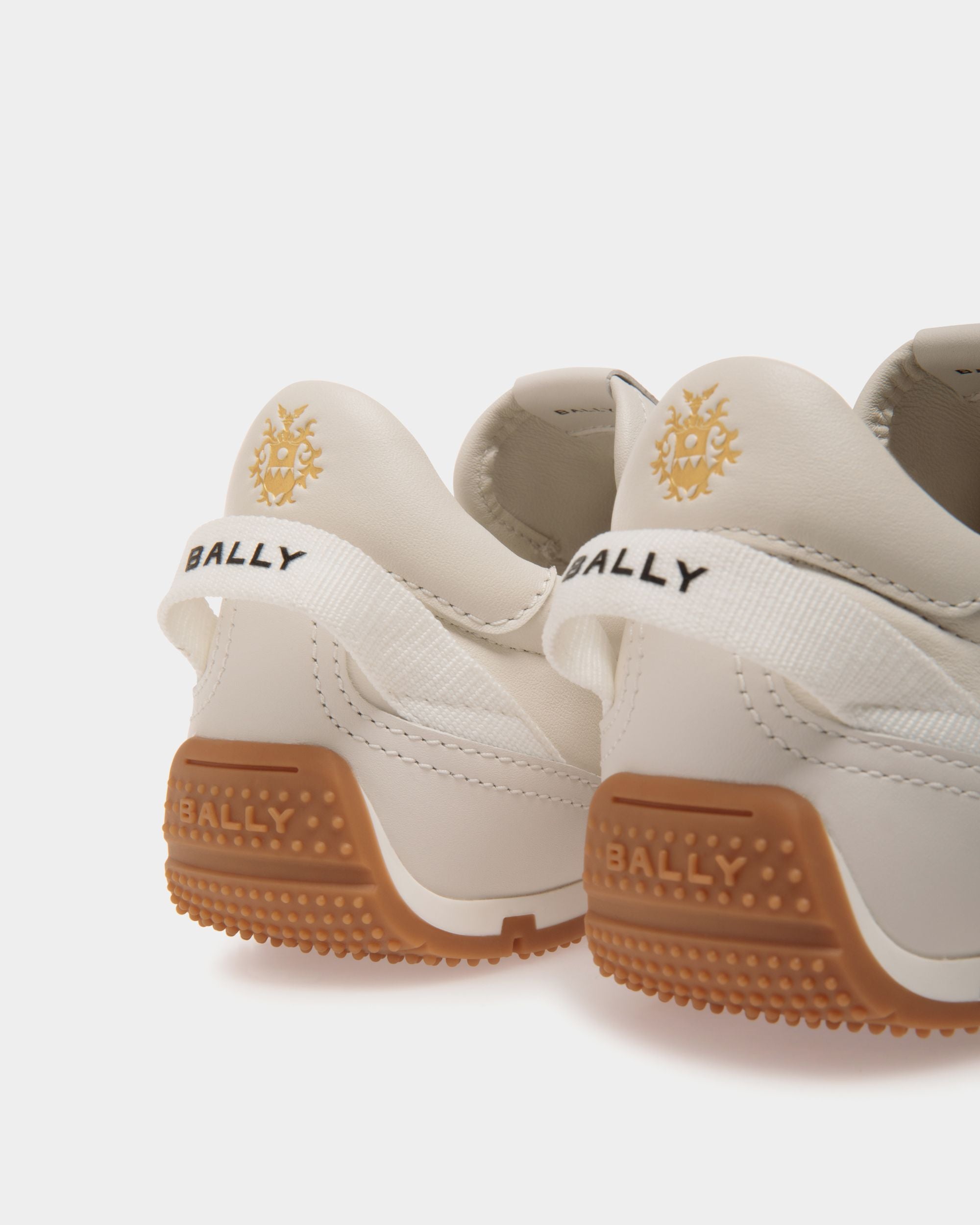 Sneaker Quarry En Cuir Blanc - Femme - Bally - 05