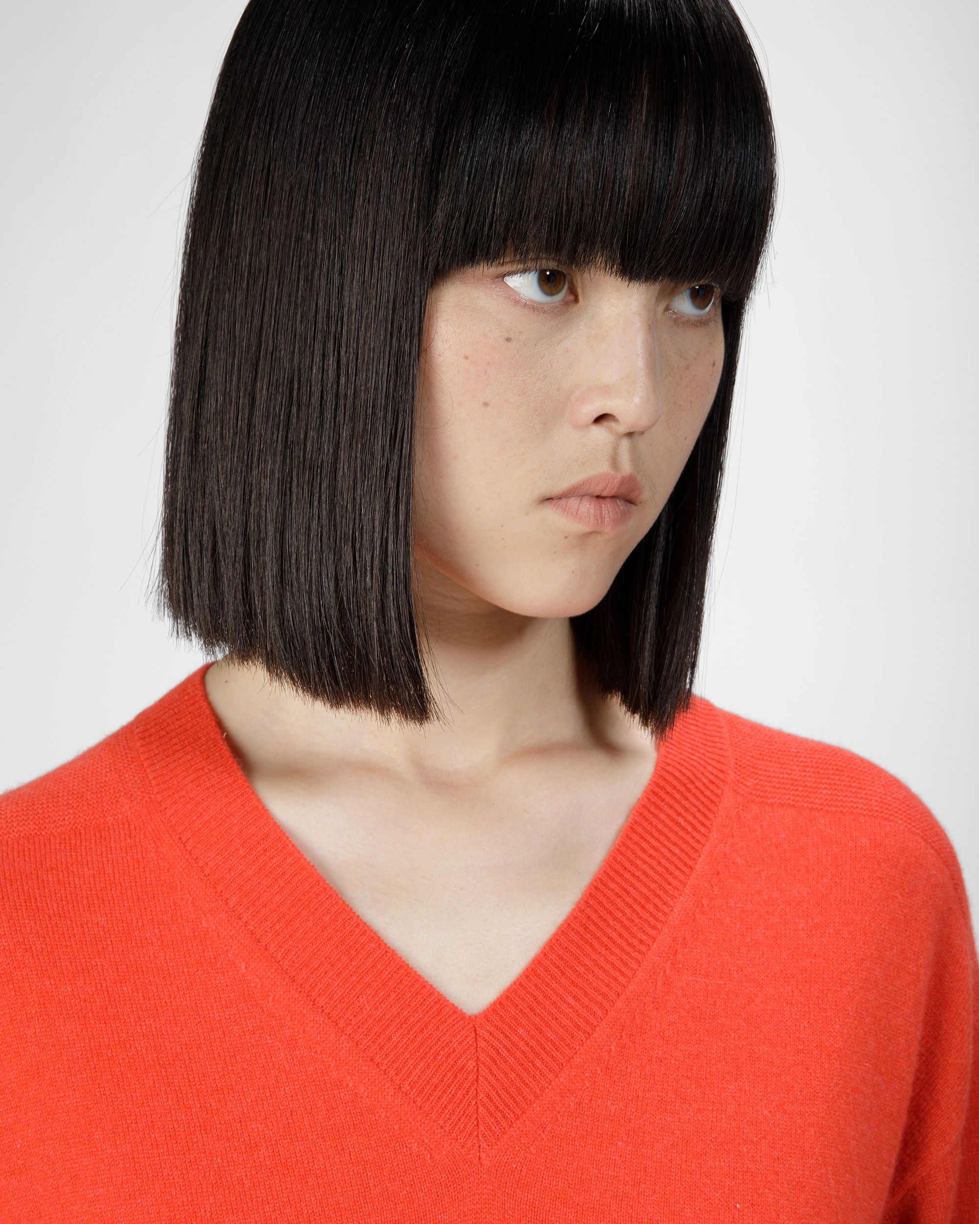 Pull À Encolure En V - Femme - Bally - 03