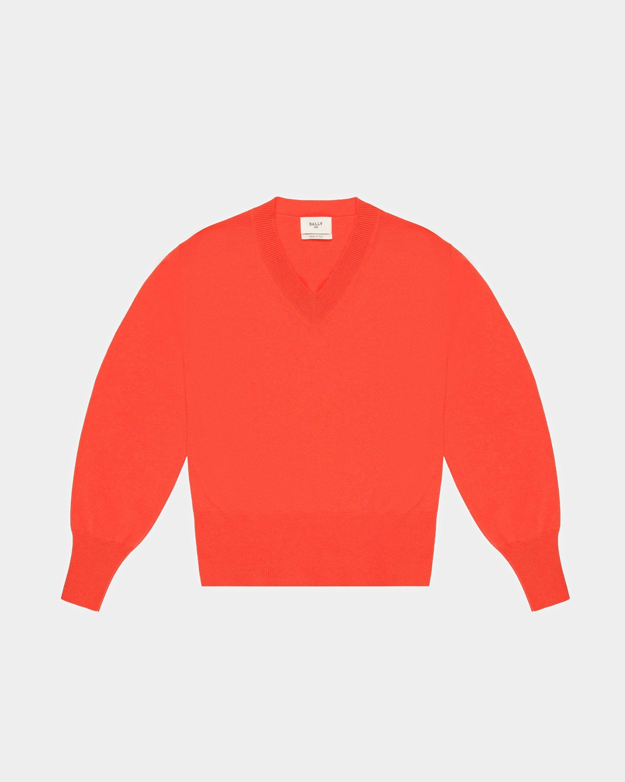 Pull À Encolure En V - Femme - Bally - 05