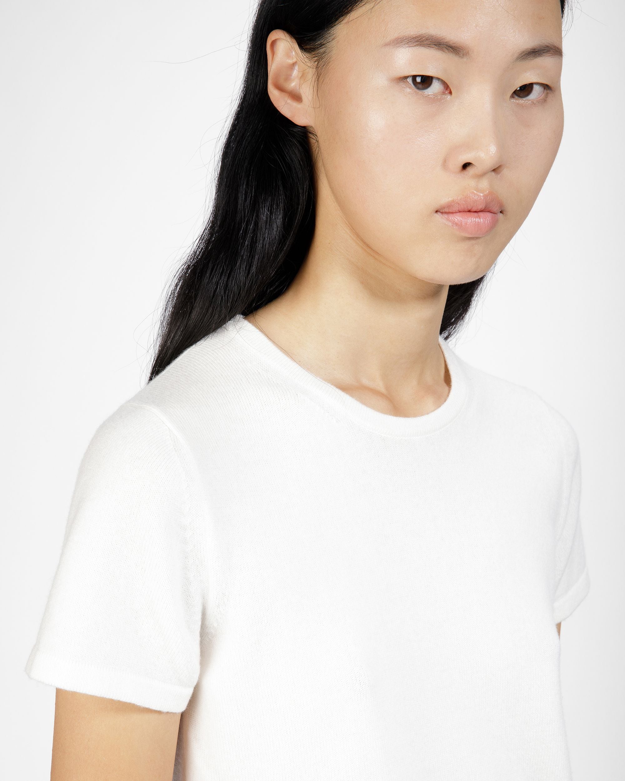 T-Shirt En Tricot Cachemire - Femme - Bally - 03