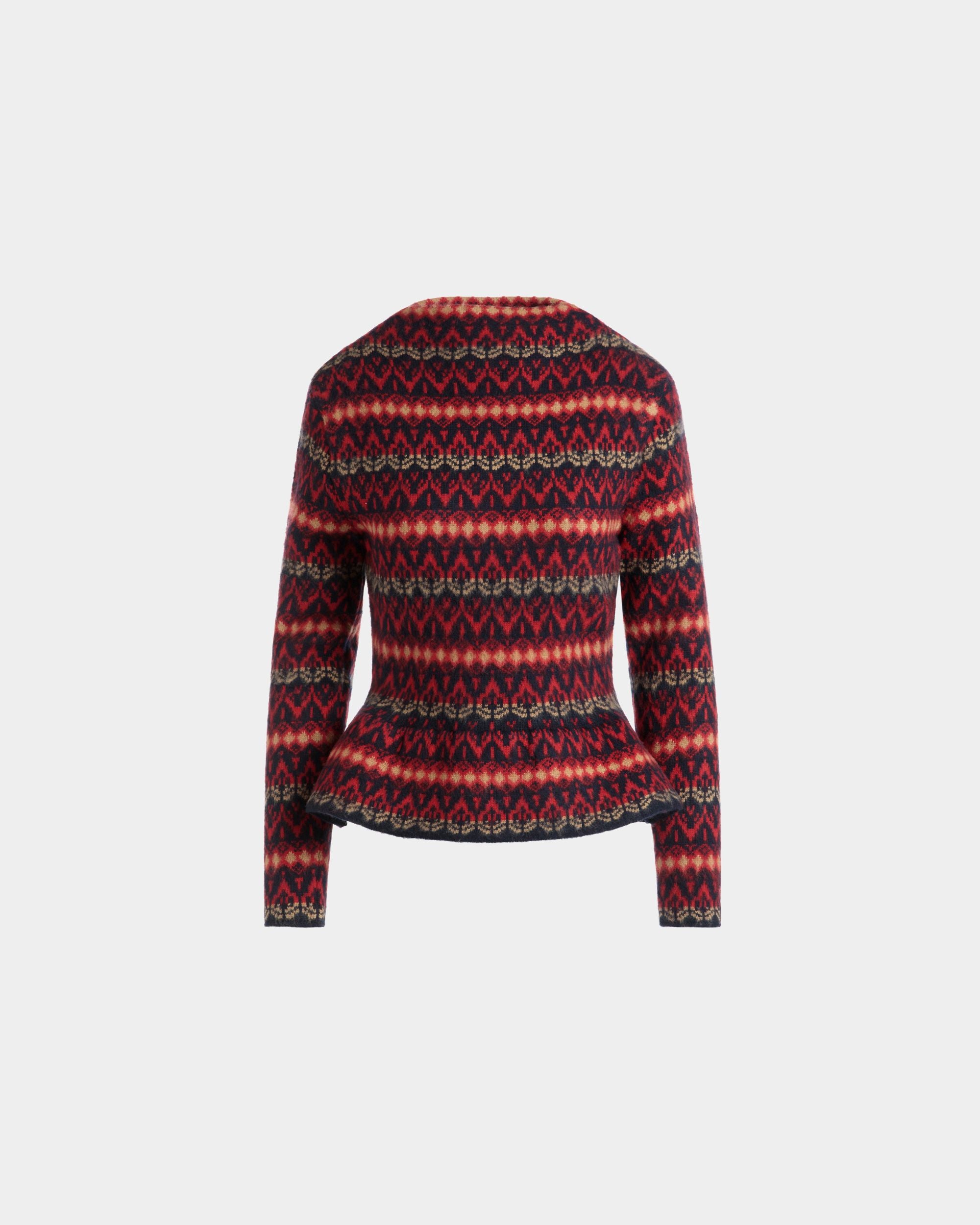 Haut En Maille De Laine Multicolore - Femme - Bally - 01