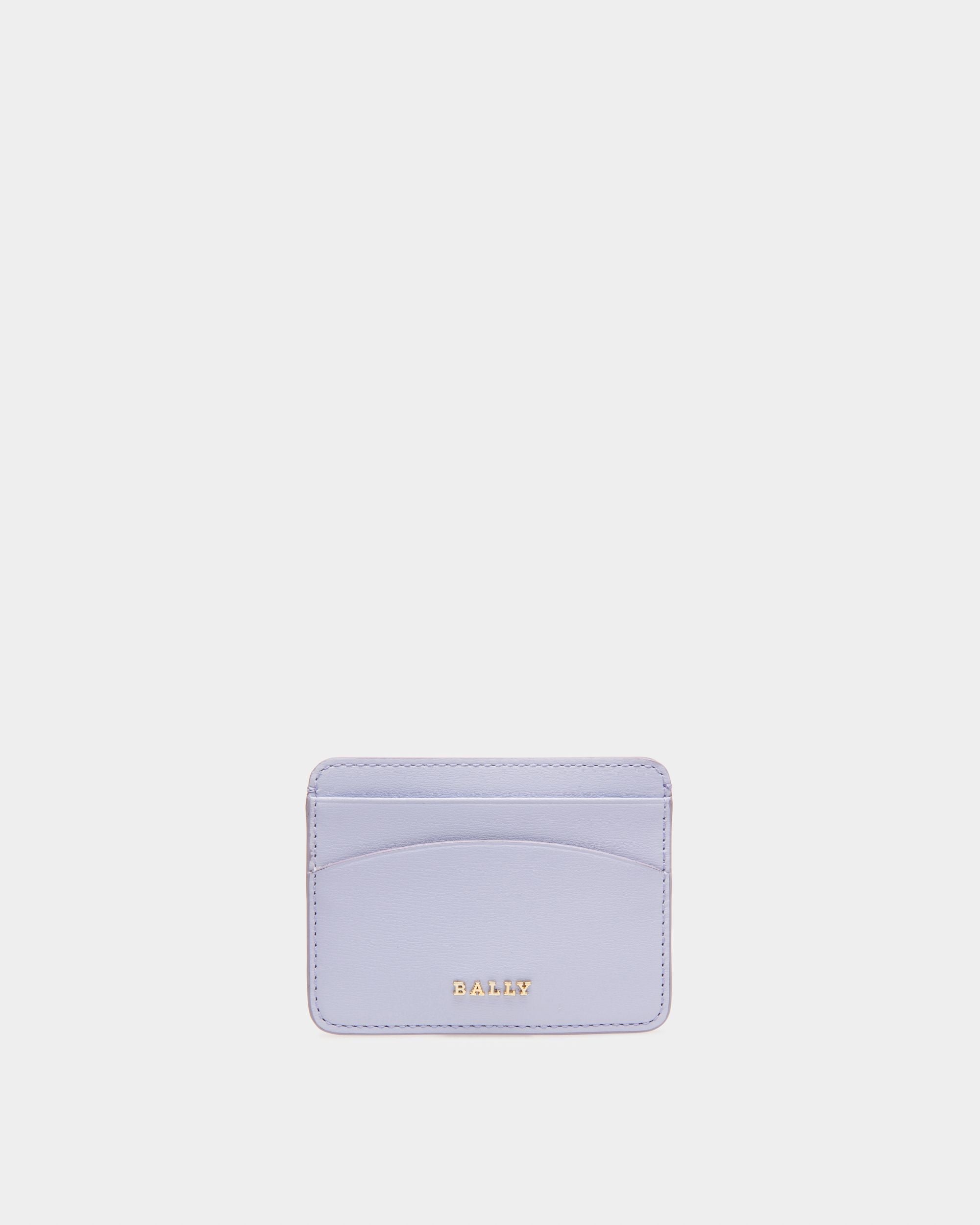 Lexye Porte-Cartes En Cuir Lilas - Femme - Bally - 01