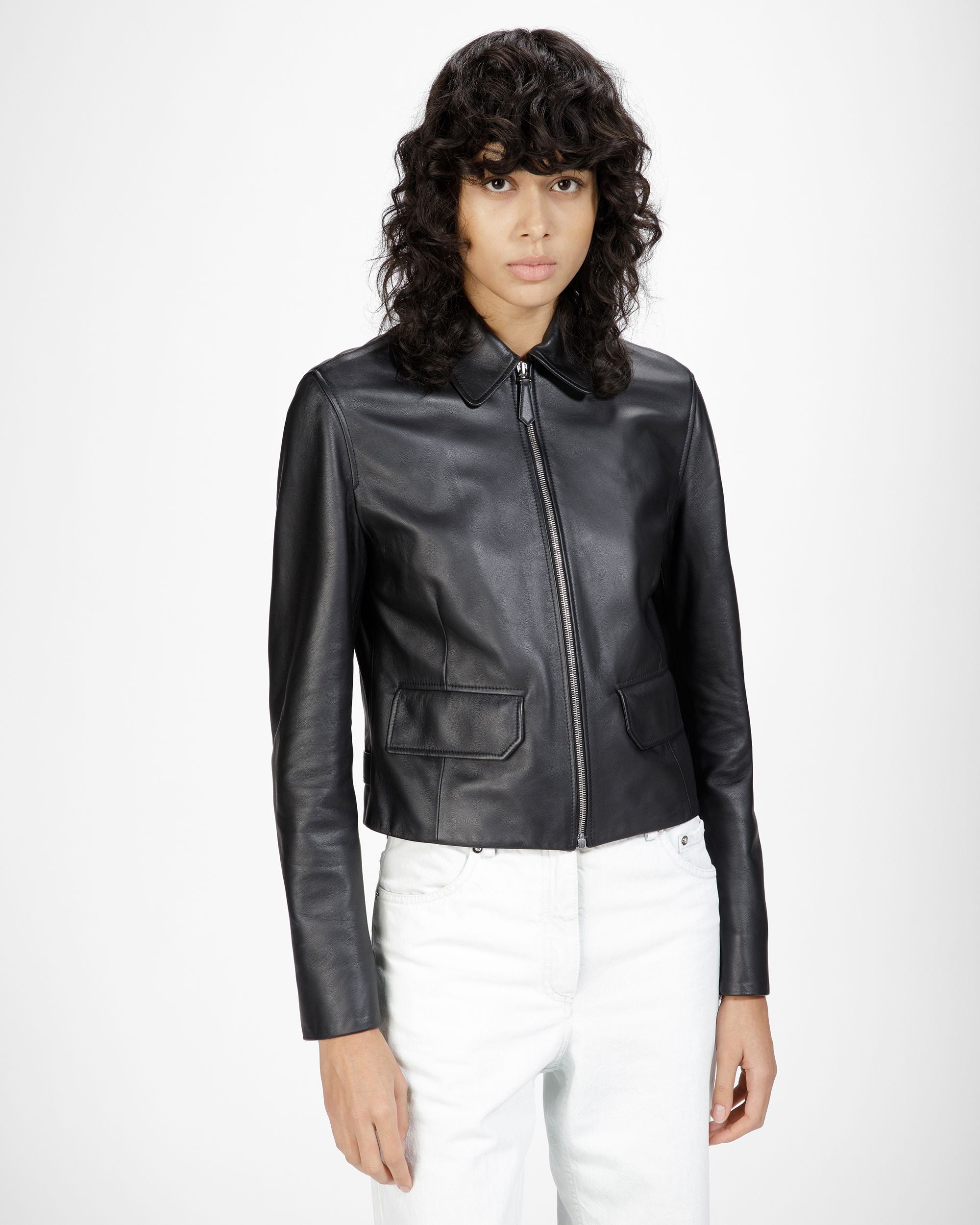 Veste En Cuir - Femme - Bally - 02