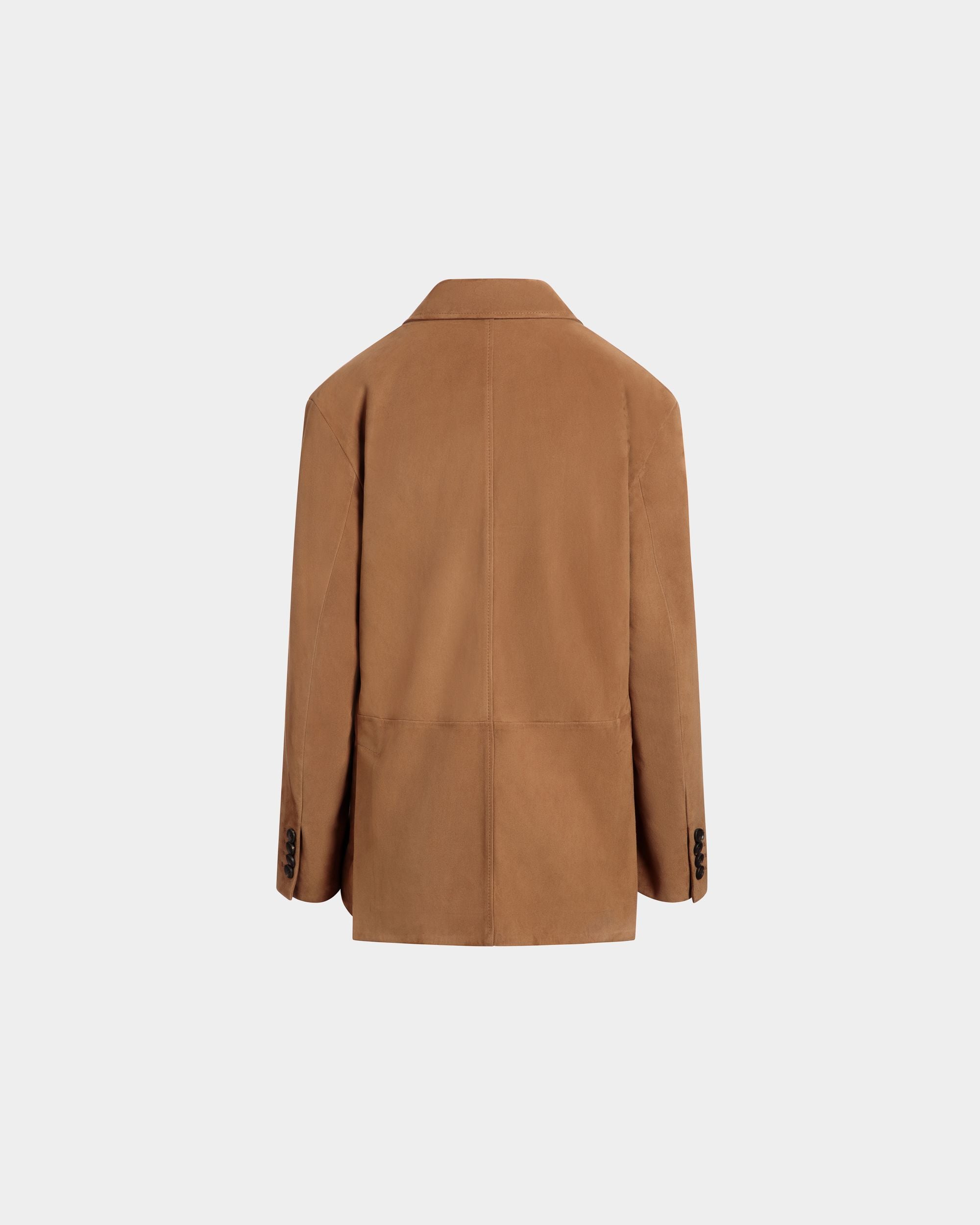 Blazer En Daim Marron - Femme - Bally - 07