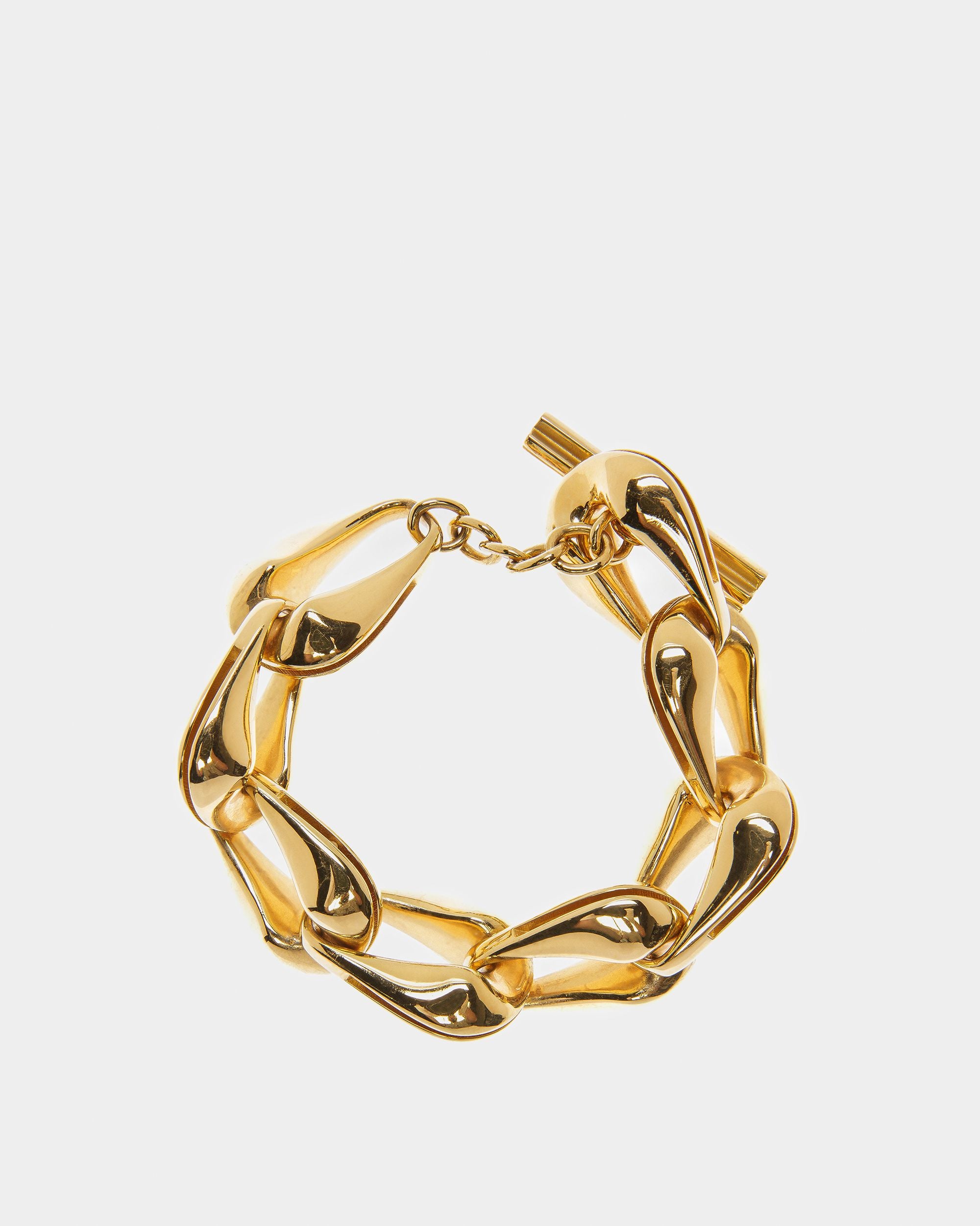 Dickes Kettenarmband In Gelbgold - Damen - Bally - 01