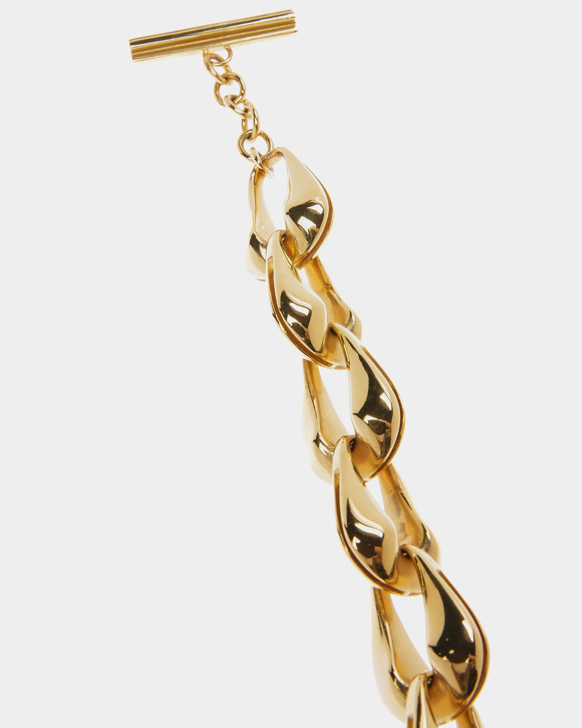 Dickes Kettenarmband In Gelbgold - Damen - Bally - 02