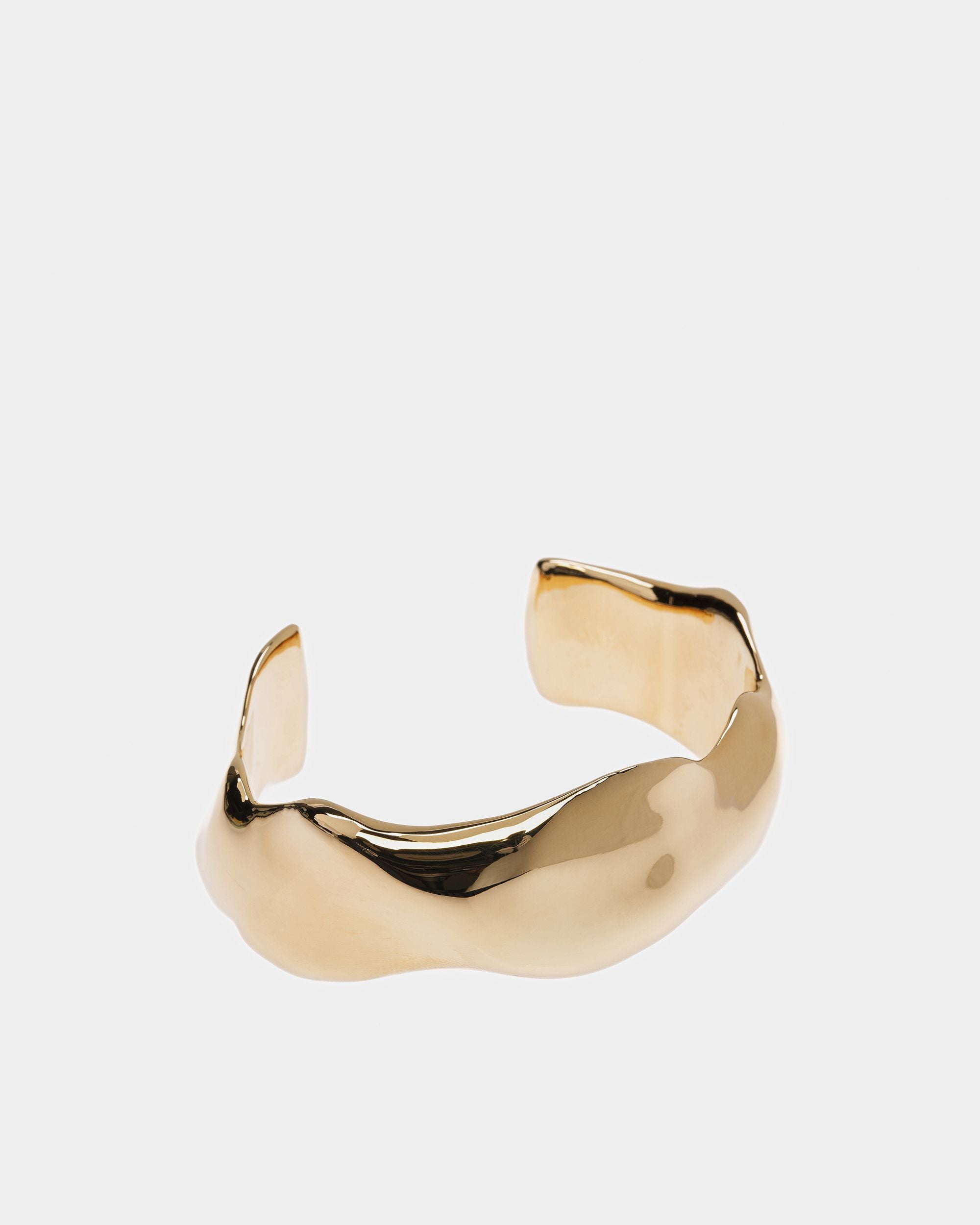 Dicke Armspange In Gelbgold - Damen - Bally - 01