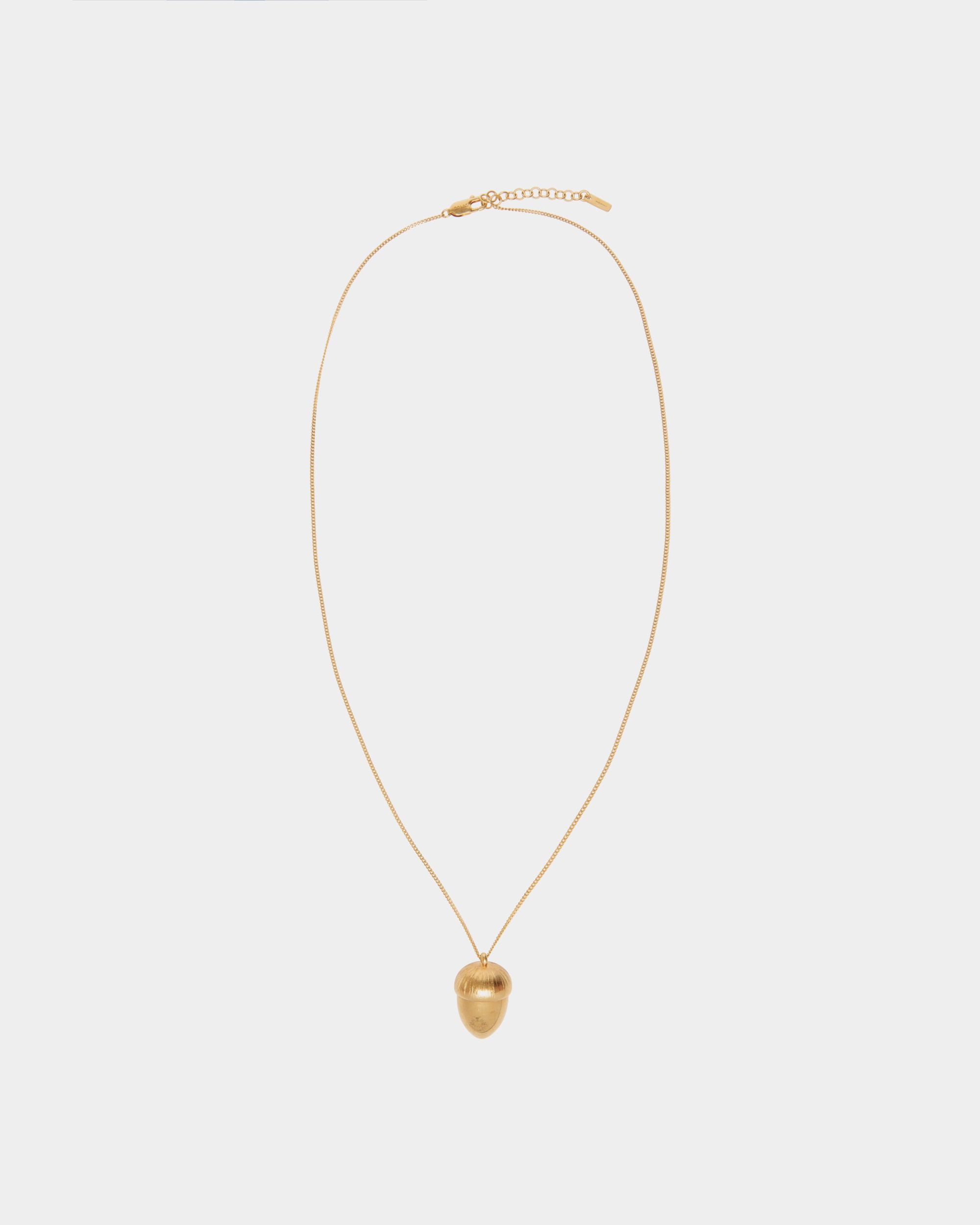 Halskette Swissness Aus Eco Brass In Gold - Damen - Bally - 01