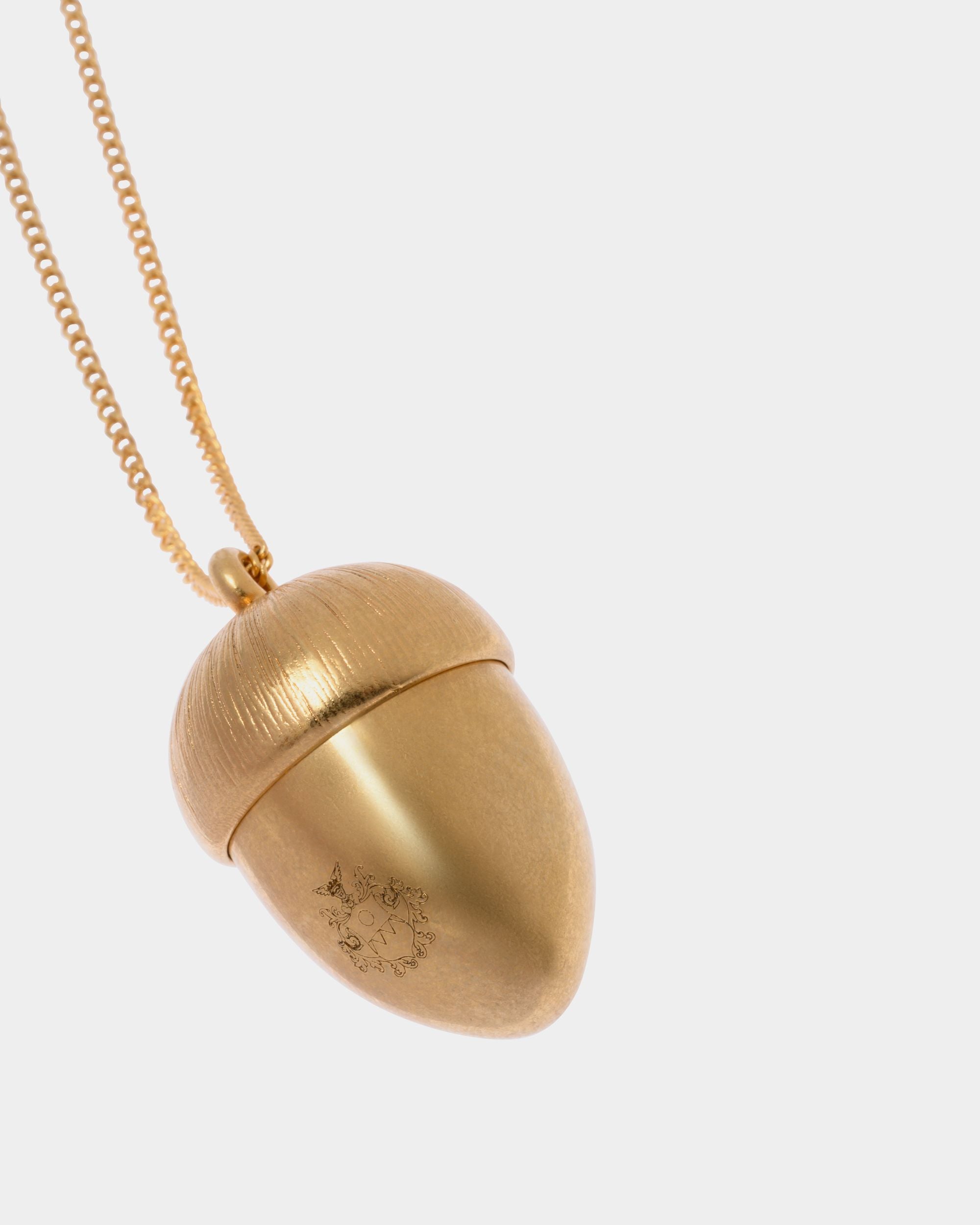 Halskette Swissness Aus Eco Brass In Gold - Damen - Bally - 02