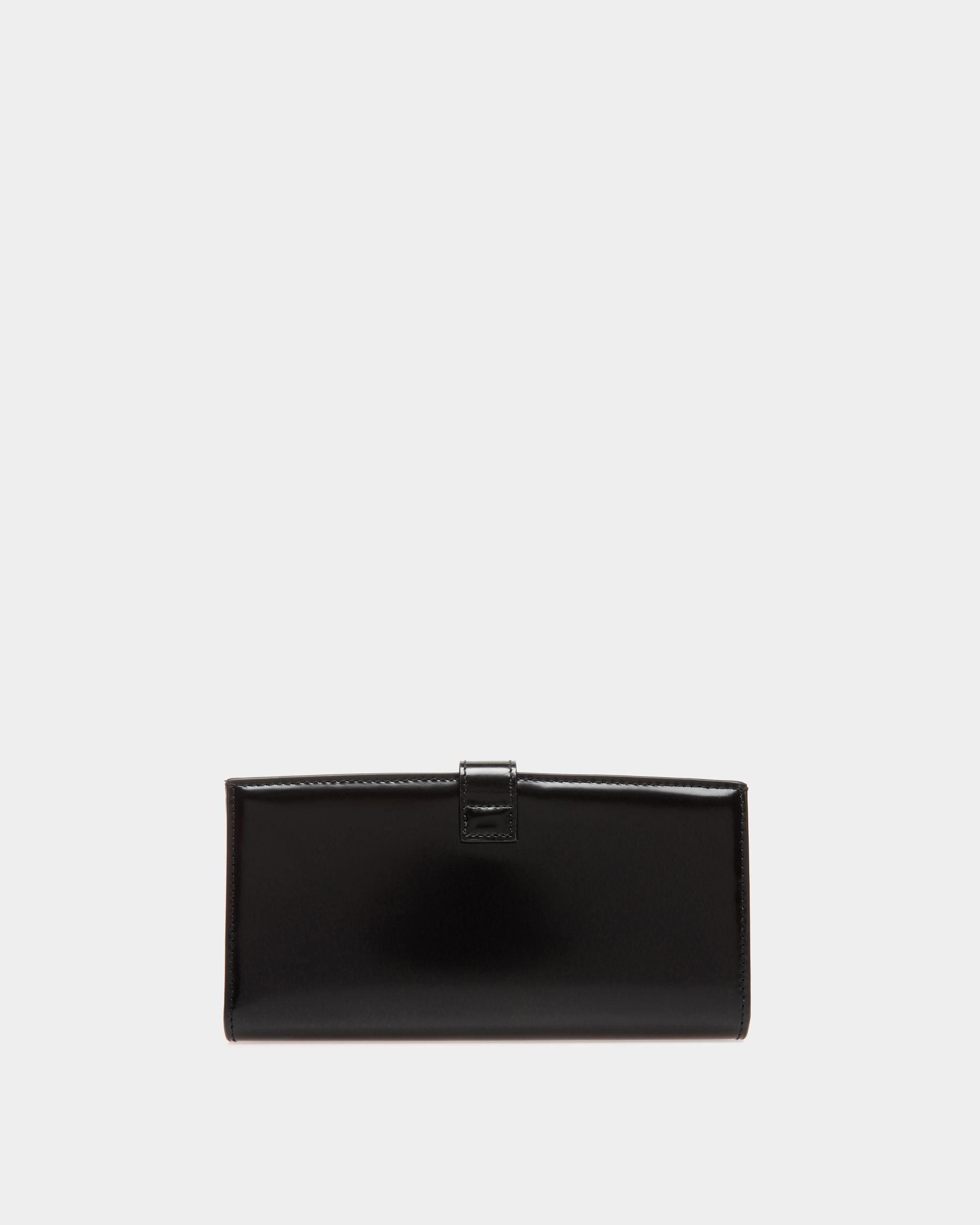 Cartera Continental Ollam De Piel Negra - Mujer - Bally - 02