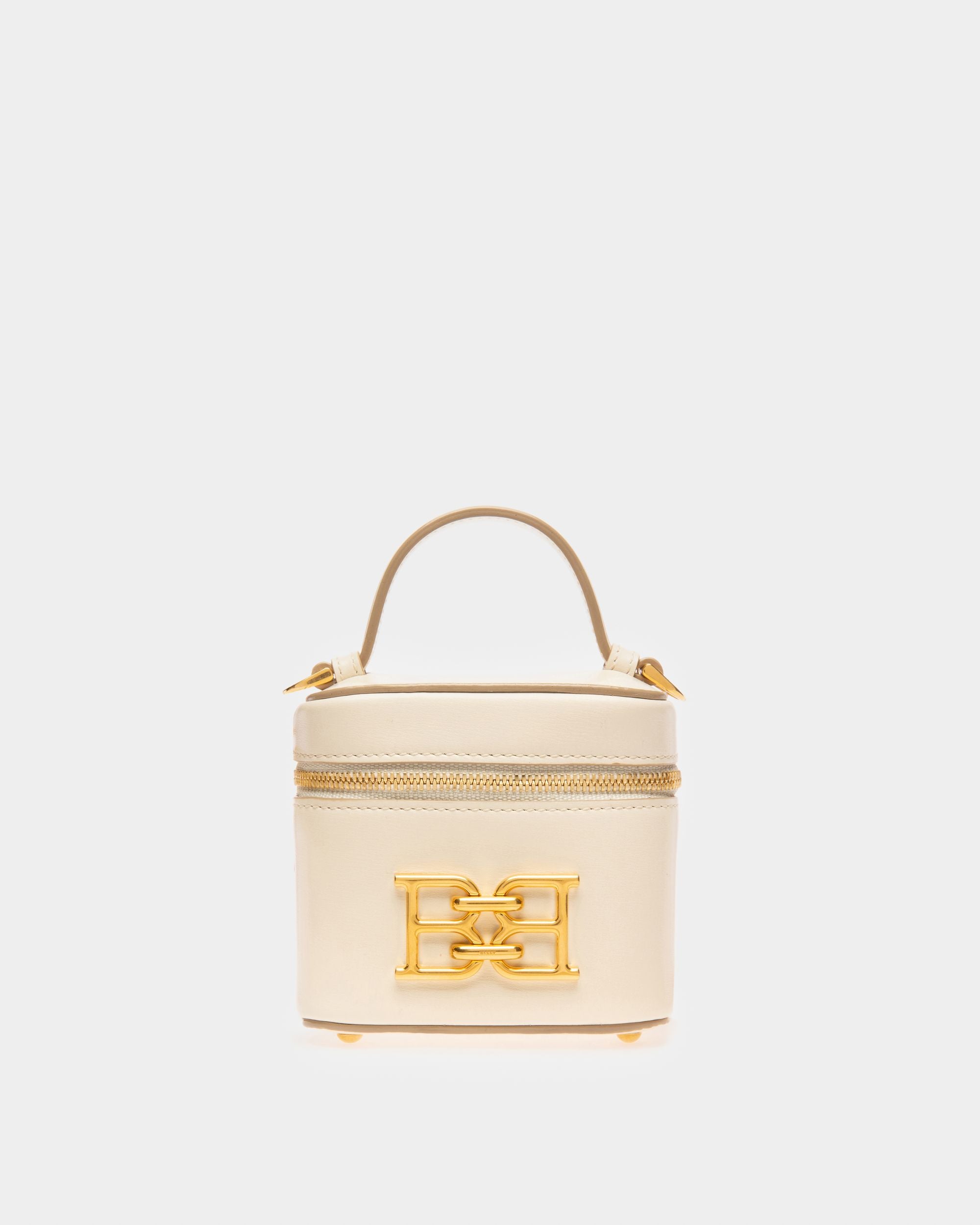 Beys Vanity Case En Cuir Ivoire - Femme - Bally - 01