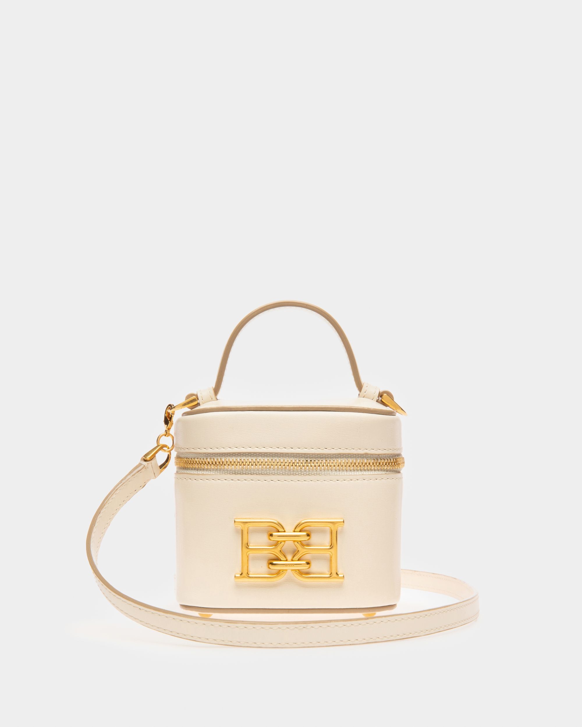 Beys Vanity Case En Cuir Ivoire - Femme - Bally - 05